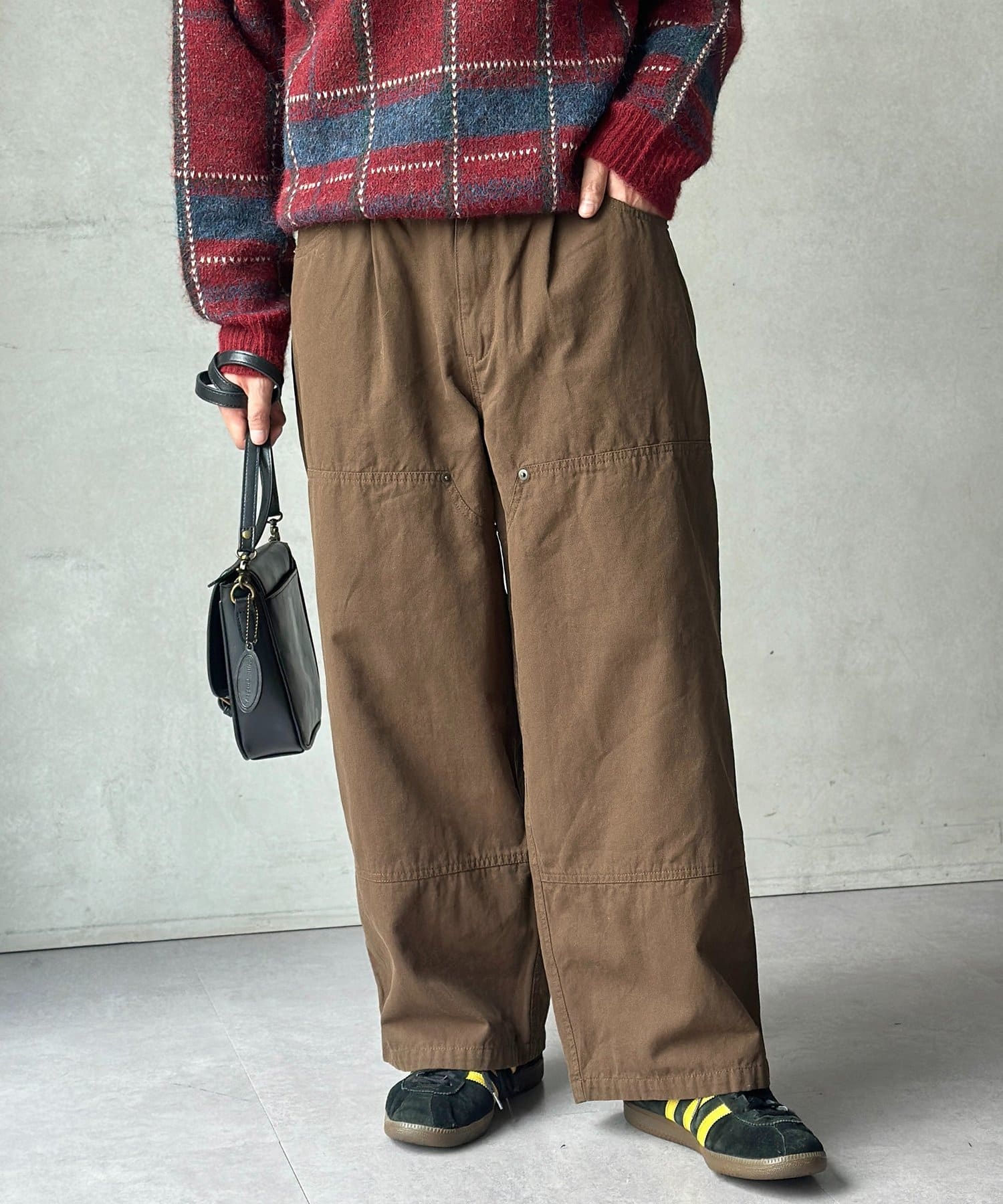 CPCM(シーピーシーエム) ダックダブルニーパンツ