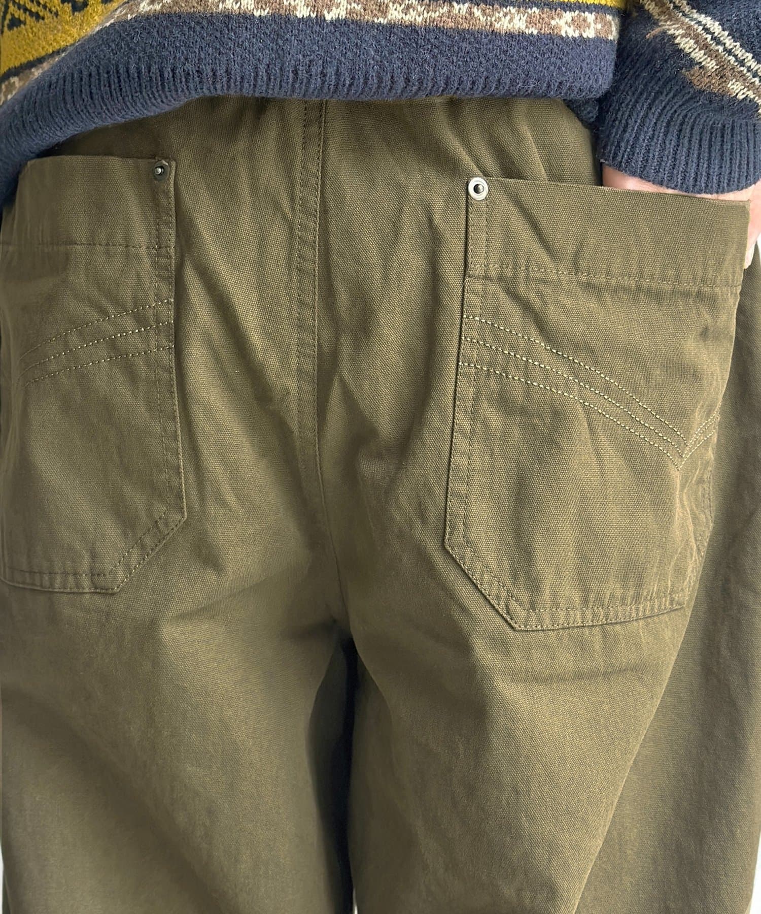 CPCM(シーピーシーエム) ダックダブルニーパンツ