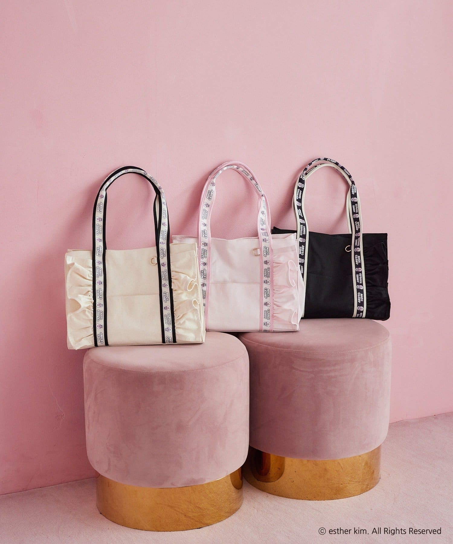 NICE CLAUP / OLIVE des OLIVE OUTLET(ナイスクラップ  / オリーブ デ オリーブ アウトレット) 【one after another】エスバニフリルトート