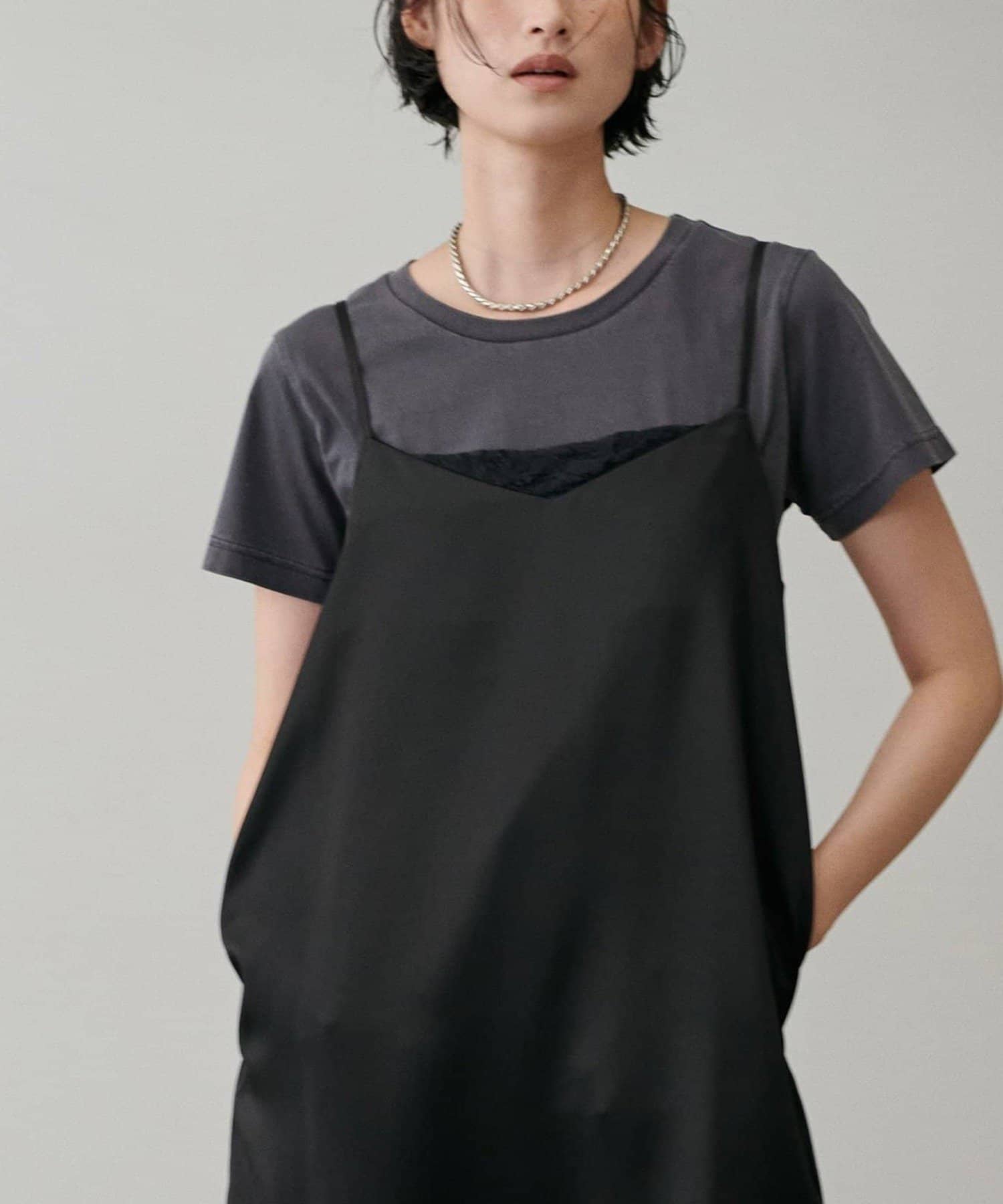 NICE CLAUP / OLIVE des OLIVE OUTLET(ナイスクラップ  / オリーブ デ オリーブ アウトレット) 【LARUTA】ピグメントベーシックTee