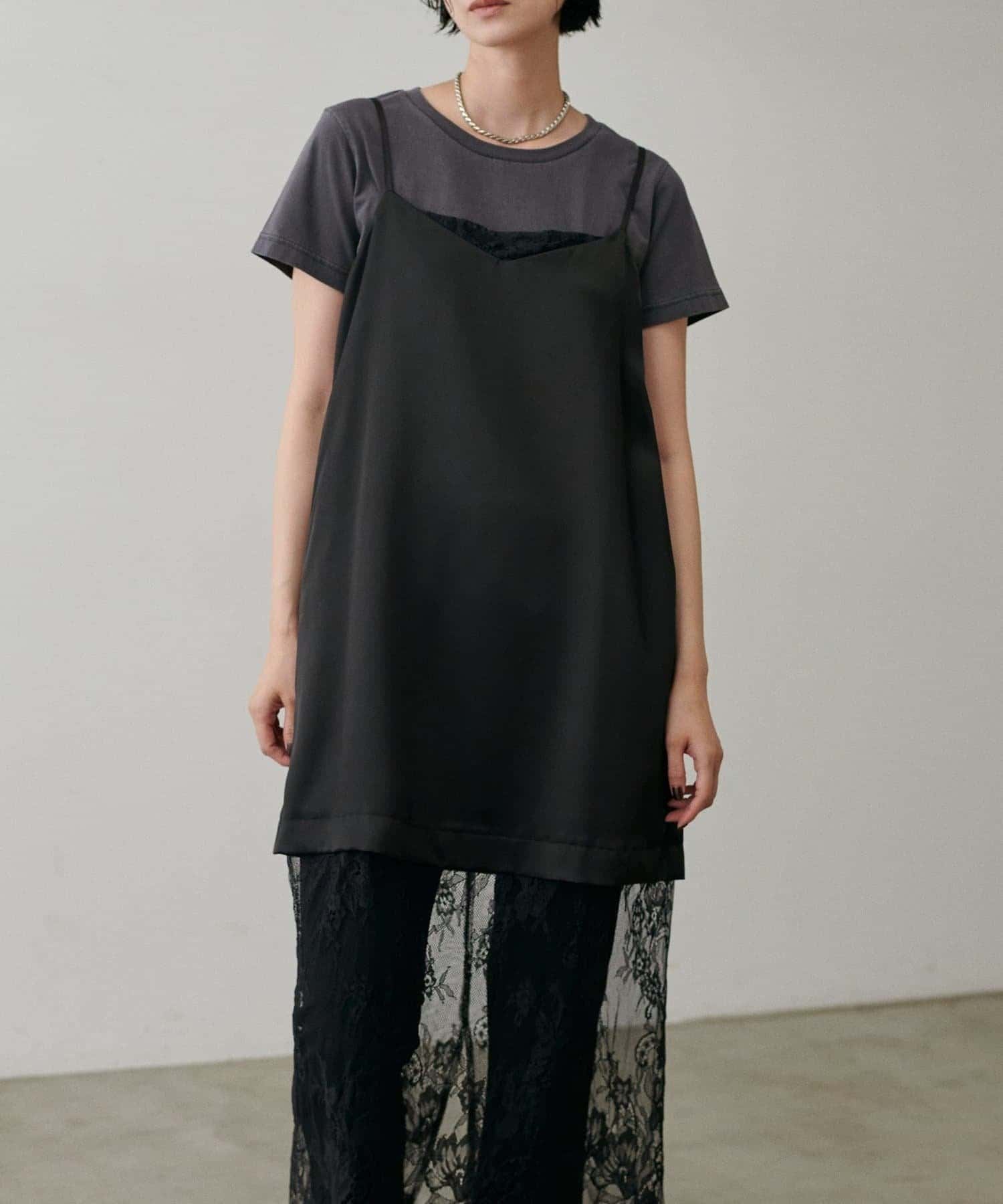 NICE CLAUP / OLIVE des OLIVE OUTLET(ナイスクラップ  / オリーブ デ オリーブ アウトレット) 【LARUTA】ピグメントベーシックTee