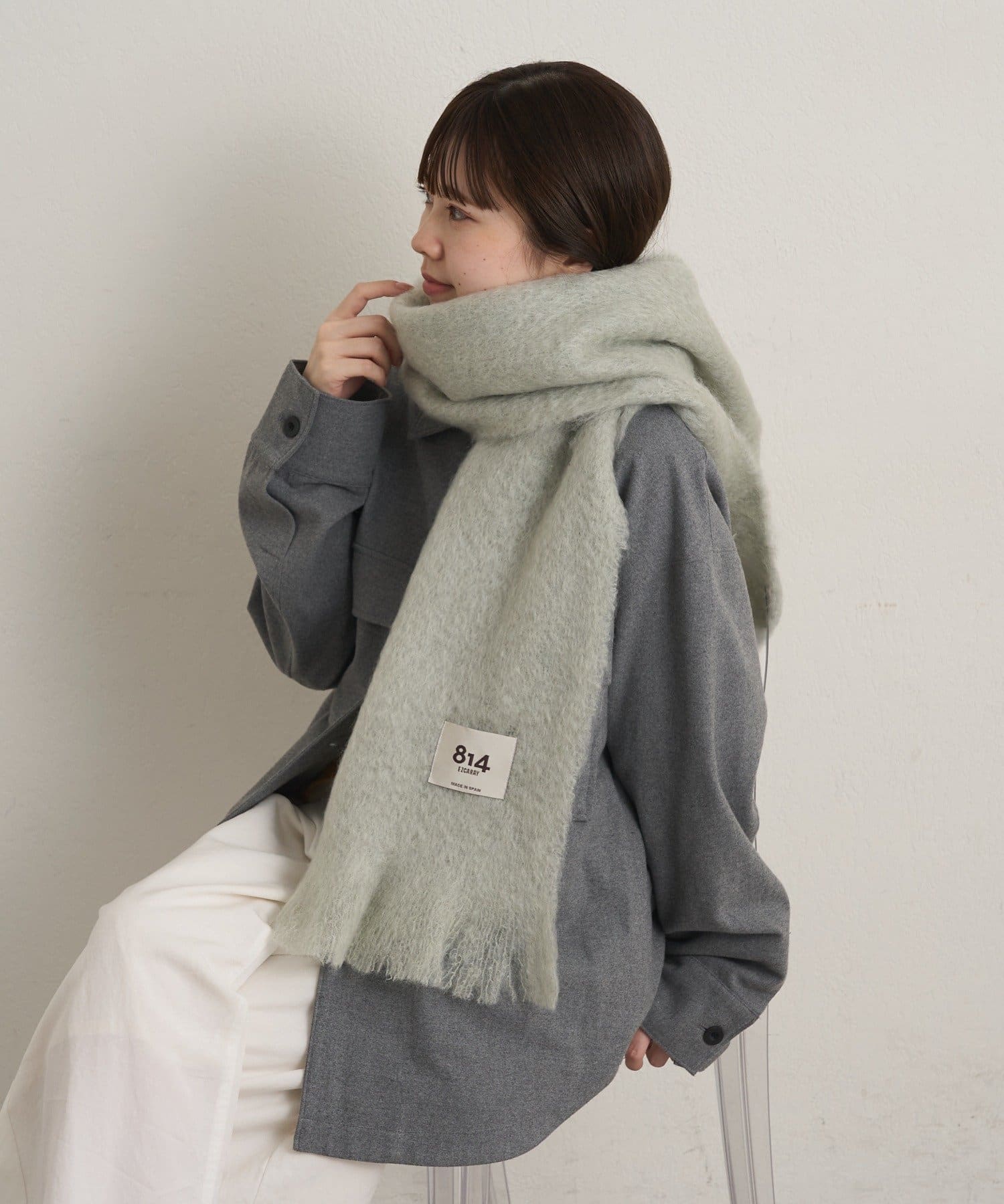 Omekashi(オメカシ) 814 EZCARAY SCARF MOHAIR