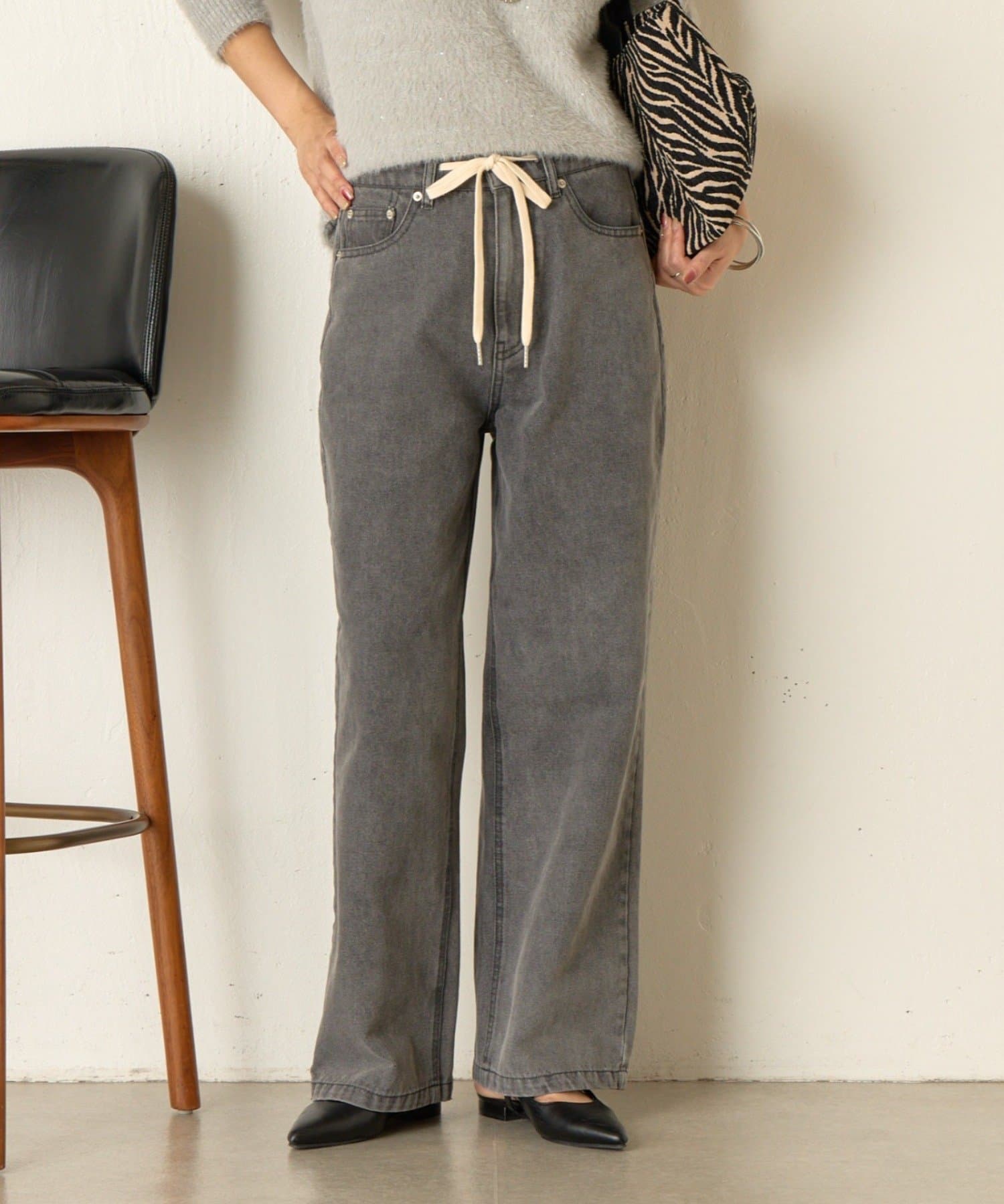 Jena　espace merveilleux(ジェナ　エスパスメルヴェイユ) ストレートコードデニムパンツ