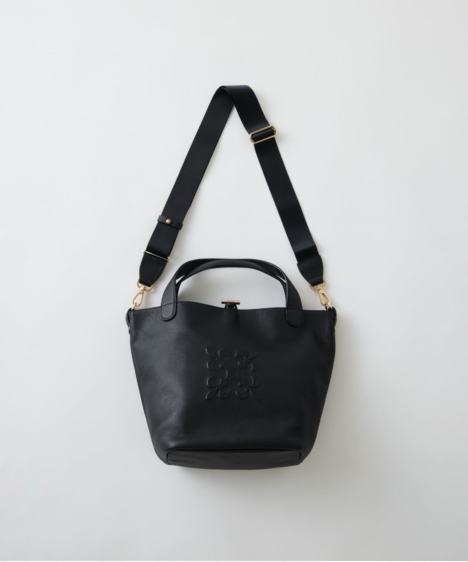 russet(ラシット) エンボスモノグラム2WAYミニトートバッグ