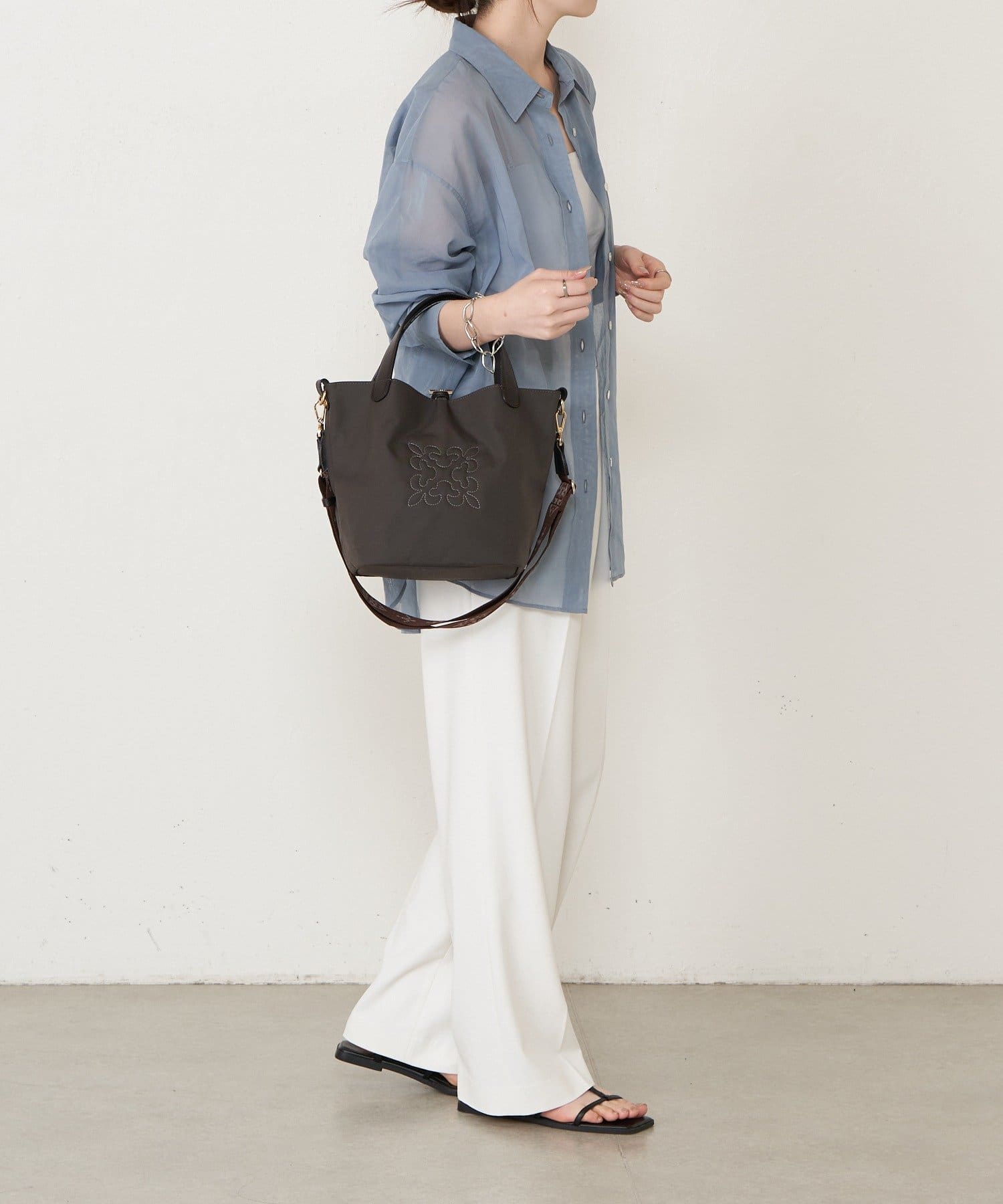 russet(ラシット) コーデュラナイロン2WAYミニトートバッグ