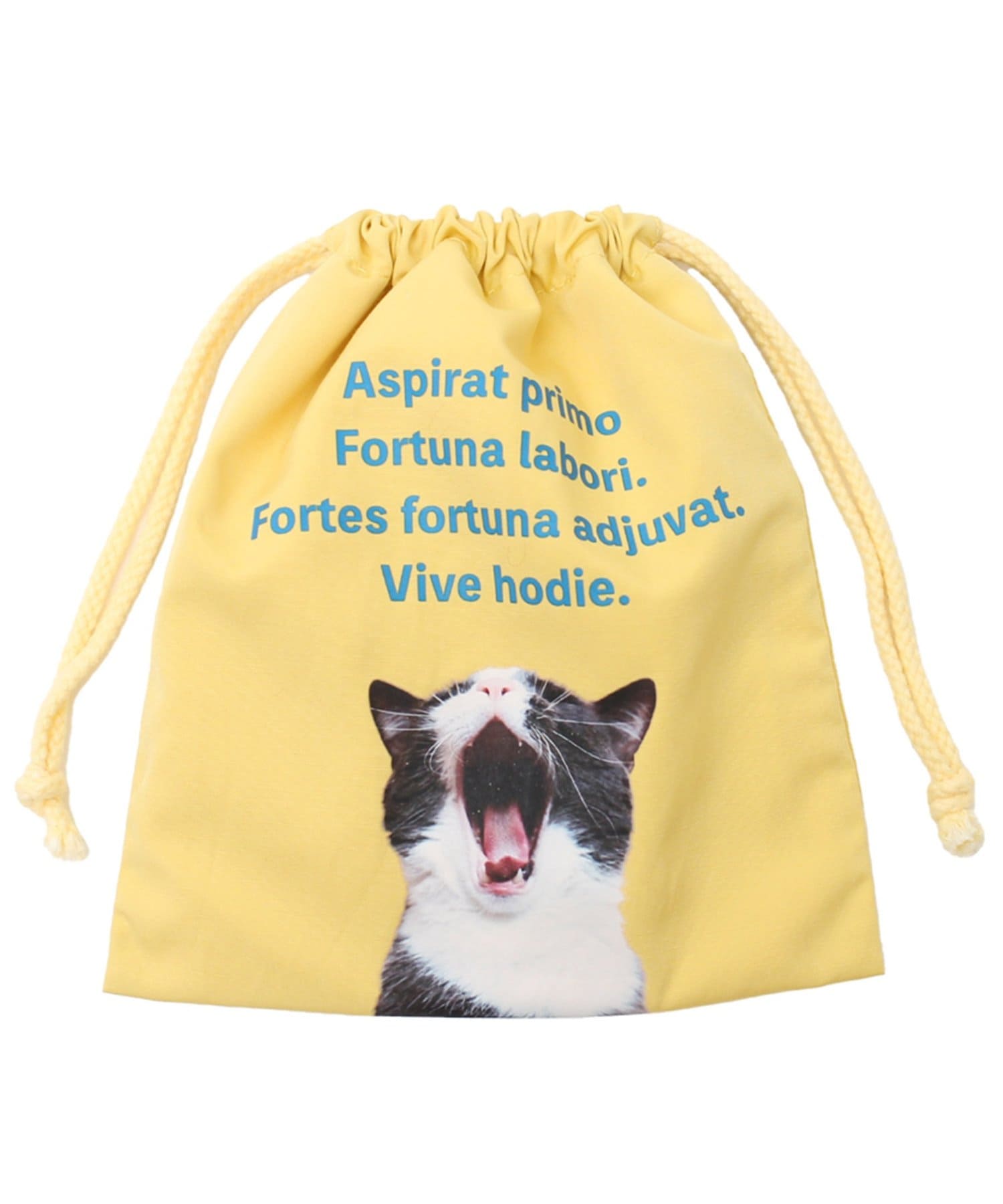 DISCOAT(ディスコート) 【WEB限定】アニマルメッセージ巾着ポーチ