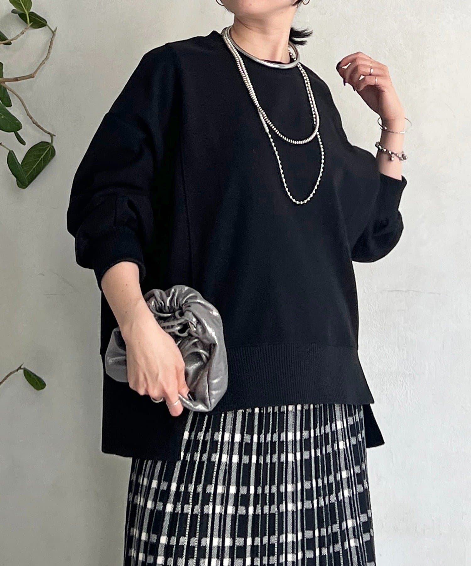 Croisiere(クロジエール) 起毛ボンディングプルオーバー