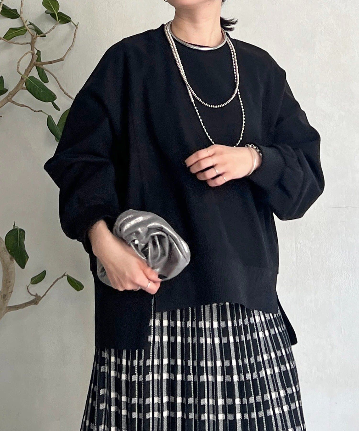 Croisiere(クロジエール) 起毛ボンディングプルオーバー