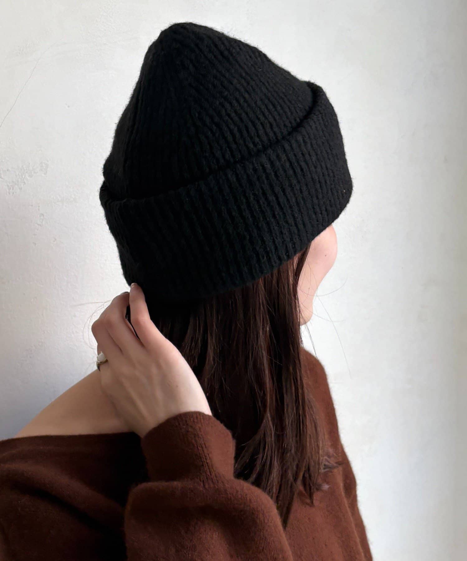 DOUDOU(ドゥドゥ) メランジリブニットワッチ