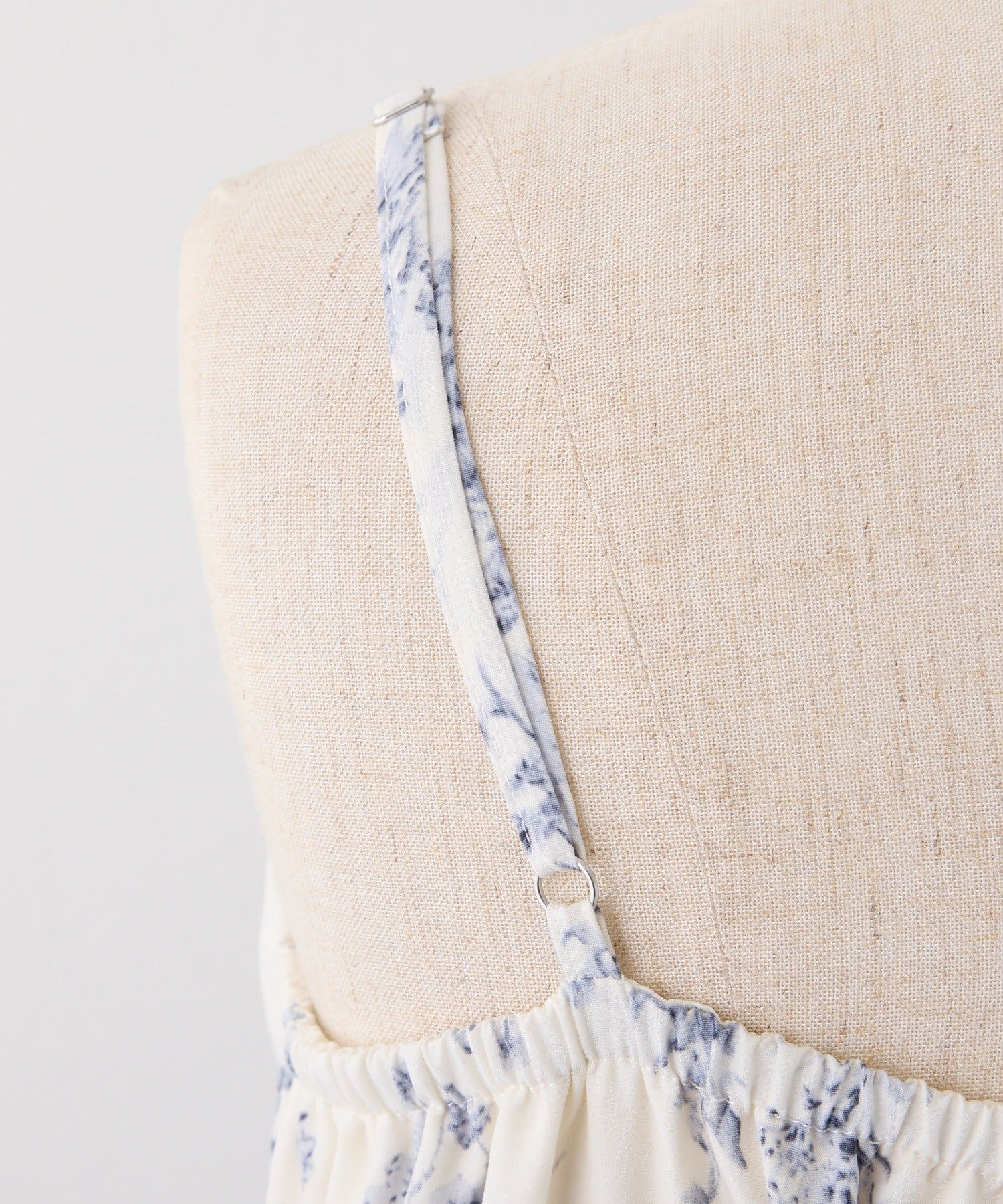 one after another NICE CLAUP(ワンアフターアナザー ナイスクラップ) クロスニット&サイドレースアップキャミワンピセット