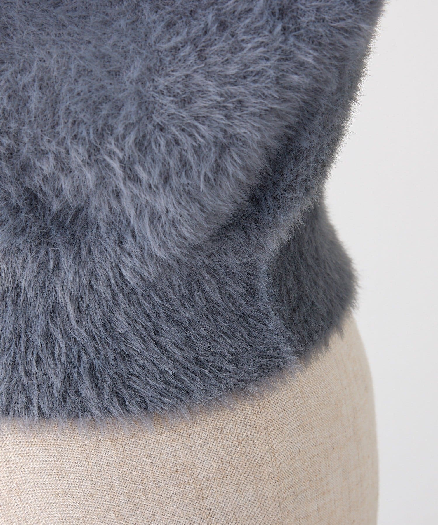 one after another NICE CLAUP(ワンアフターアナザー ナイスクラップ) フェザーショートカーデ