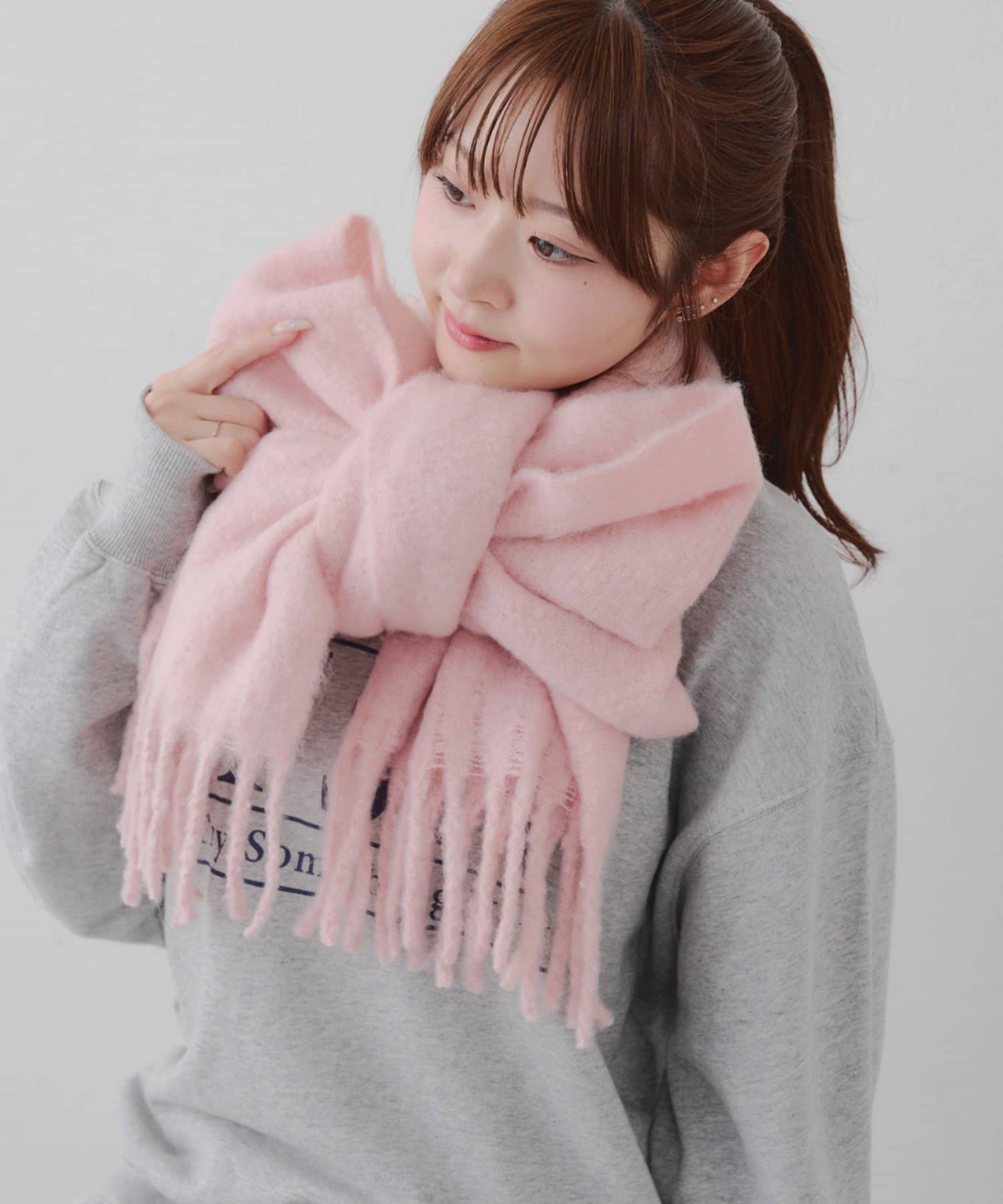 Remind me and forever(リマインドミーアンドフォーエバー) 【冬のマストアイテム】ブークレマフラー