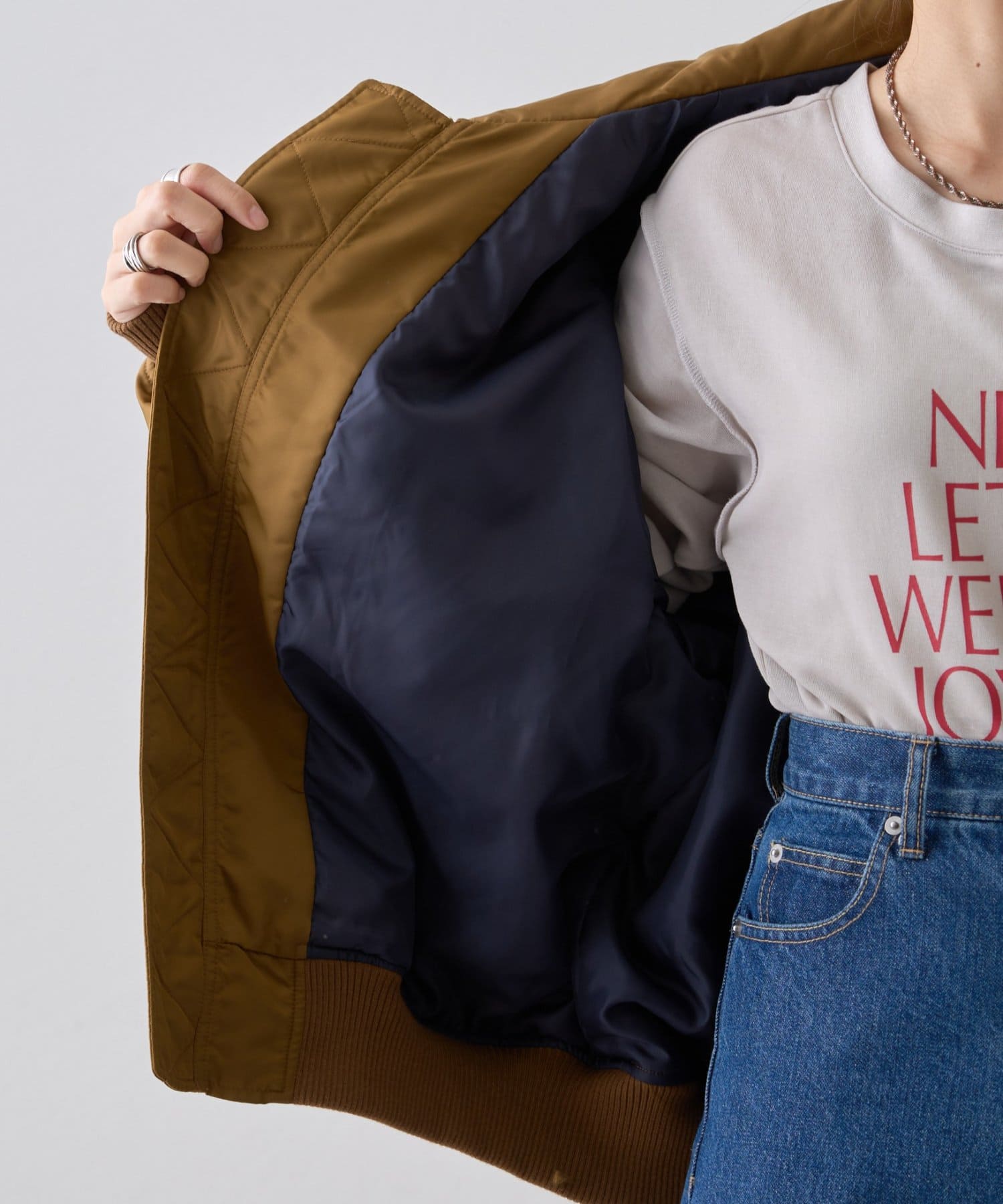 CIAOPANIC TYPY(チャオパニックティピー) 【UNISEX】CWU-45Pフライトジャケット/MA-1