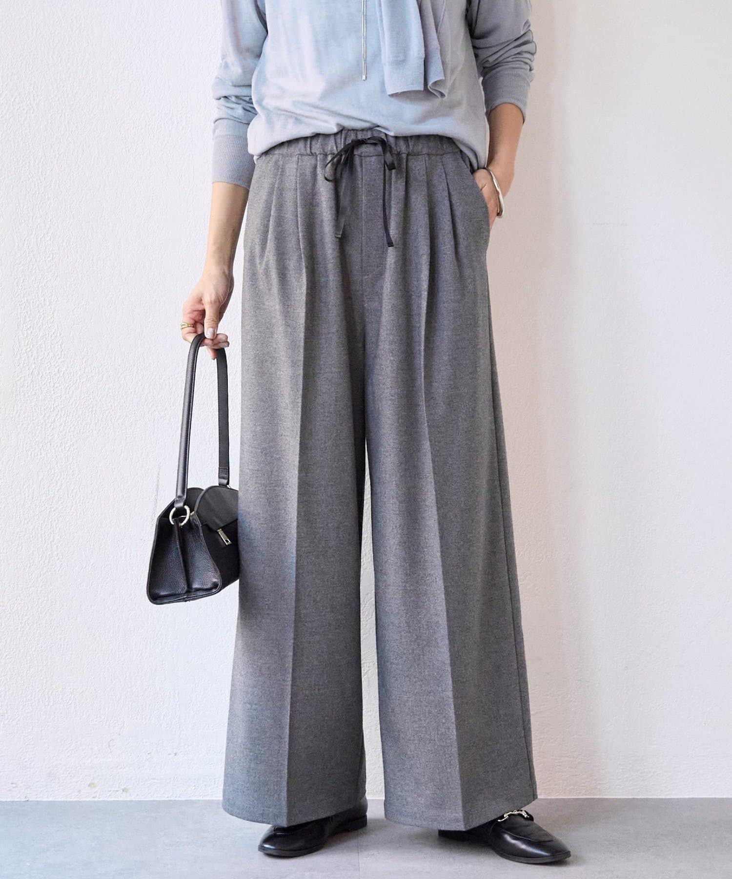 RIVE DROITE(リヴドロワ) 予約【MYSELFbyRD（マイセルフバイリヴドロワ）】RELAX SLACKS