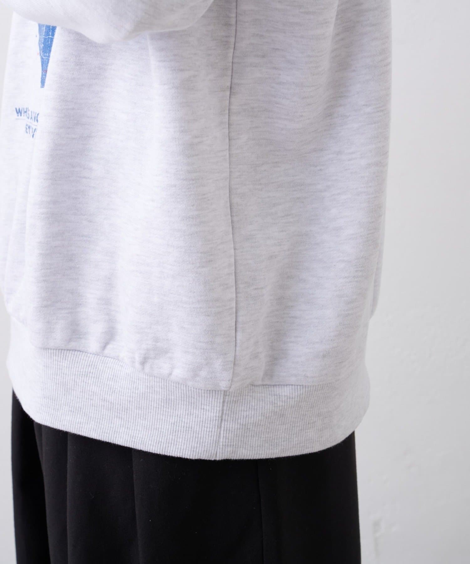 CIAOPANIC TYPY(チャオパニックティピー) 【ユニセックス】マップ柄スウェットプルオーバー