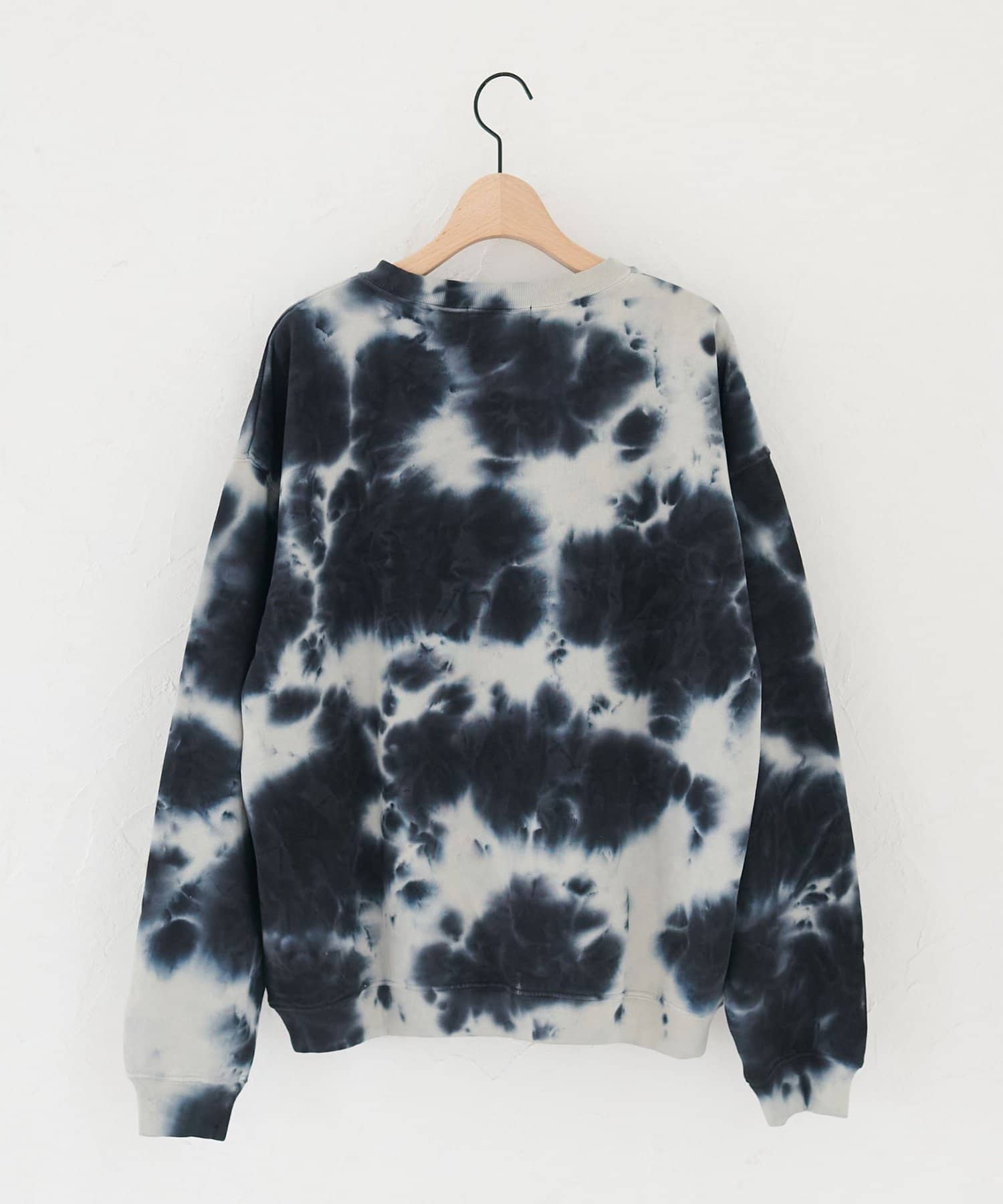 DISCOAT(ディスコート) 【ユニセックス】オーバーダイ裏起毛スウェット