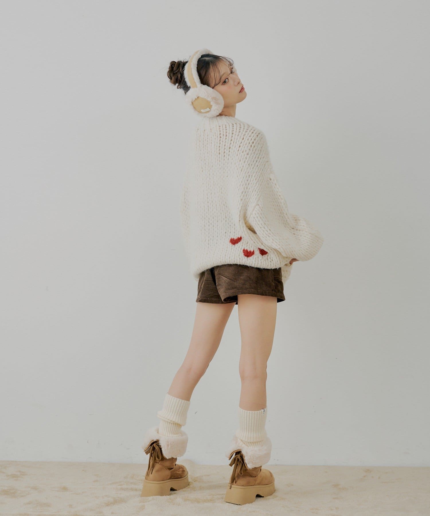 ビッグケーブルルーズミニワンピース | Chico(チコ)レディース