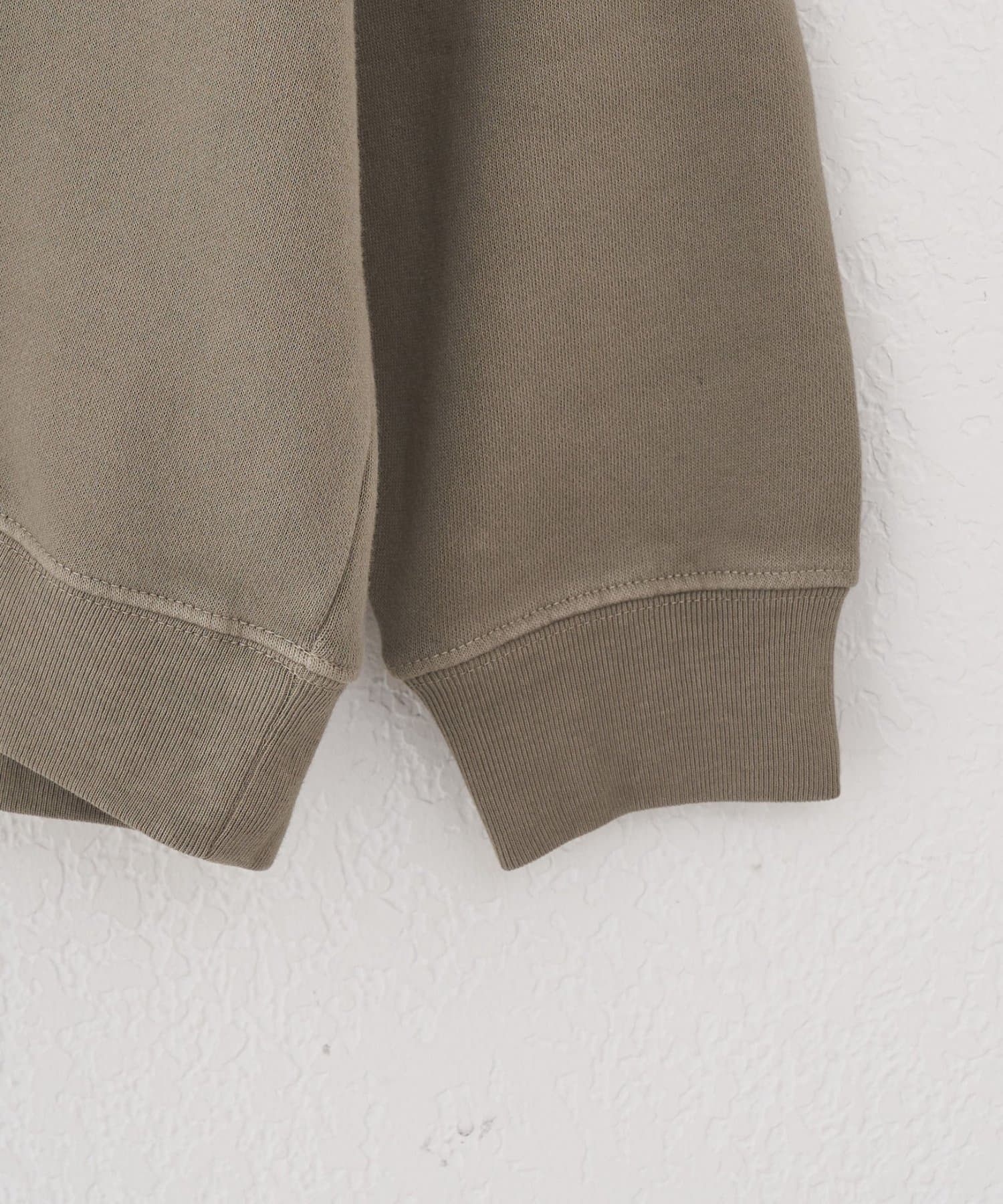 DISCOAT(ディスコート) 【ユニセックス】サンフェード加工ヒビワレロゴスウェット