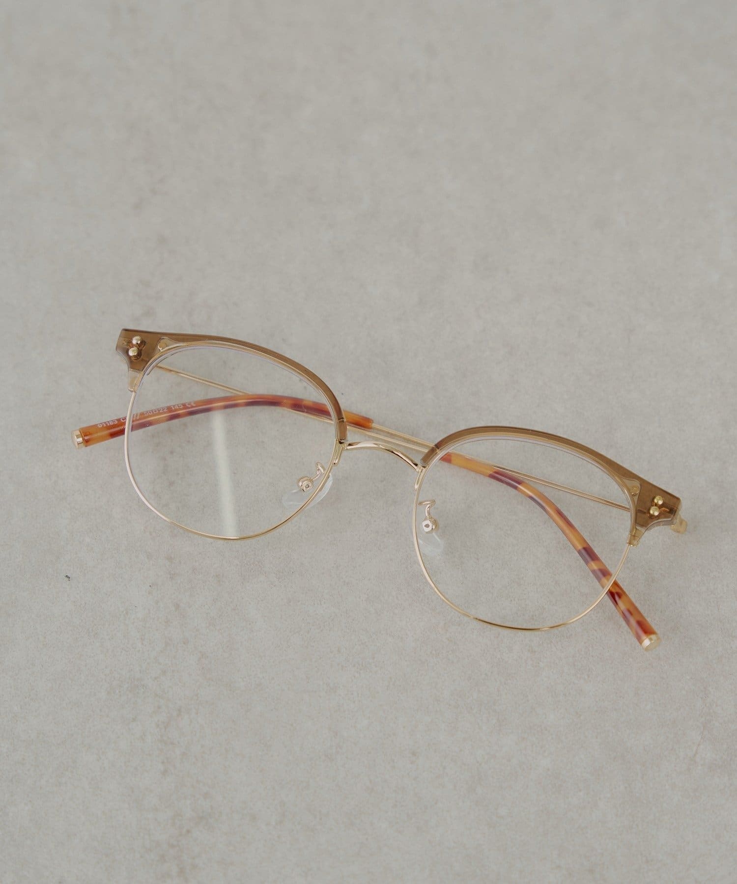 chico出品. Chico】ハーフリムだてめがね | OUTLET(アウトレット)レディース