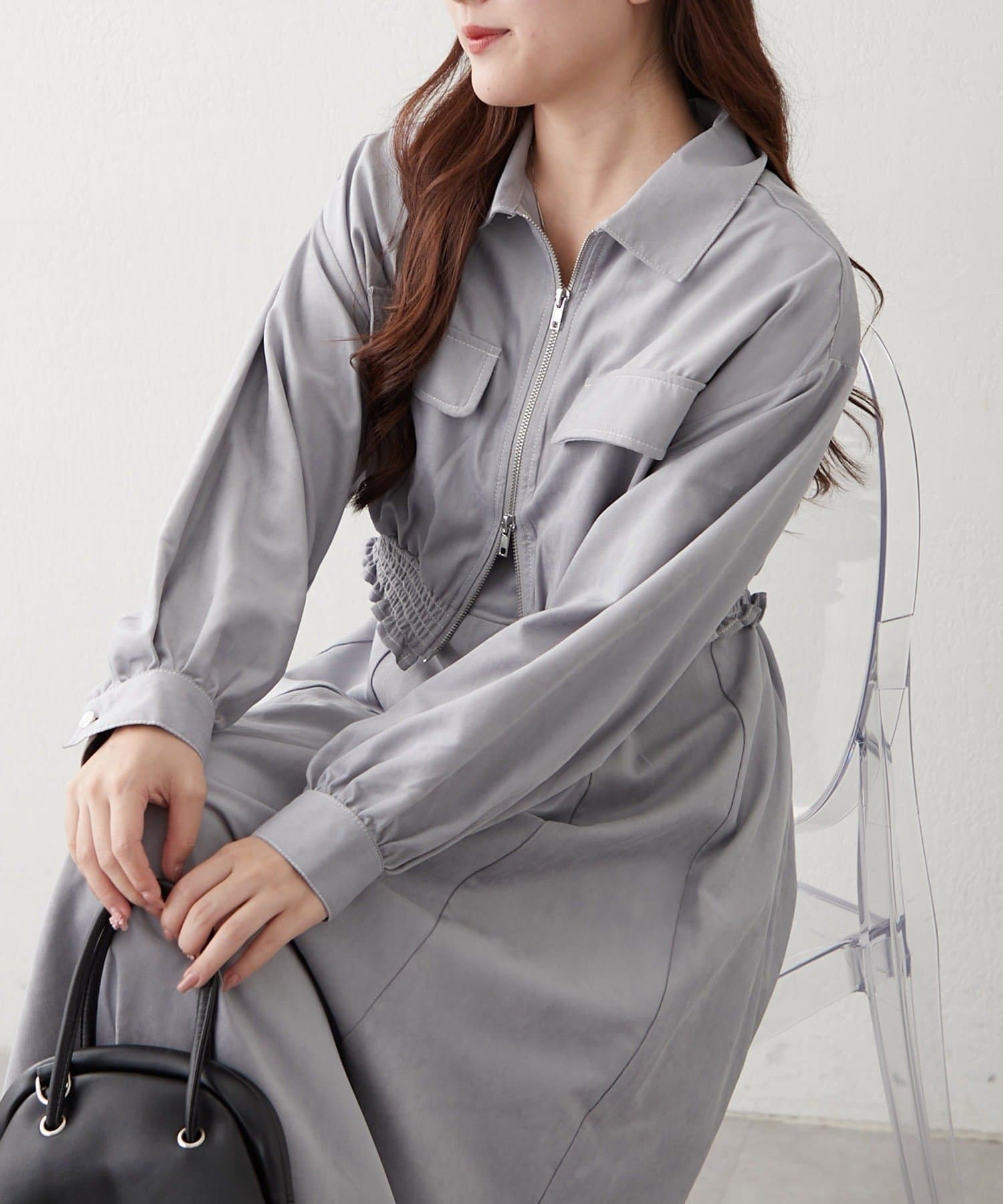 NICE CLAUP / OLIVE des OLIVE OUTLET(ナイスクラップ  / オリーブ デ オリーブ アウトレット) SET・コールJK＋キャミOP