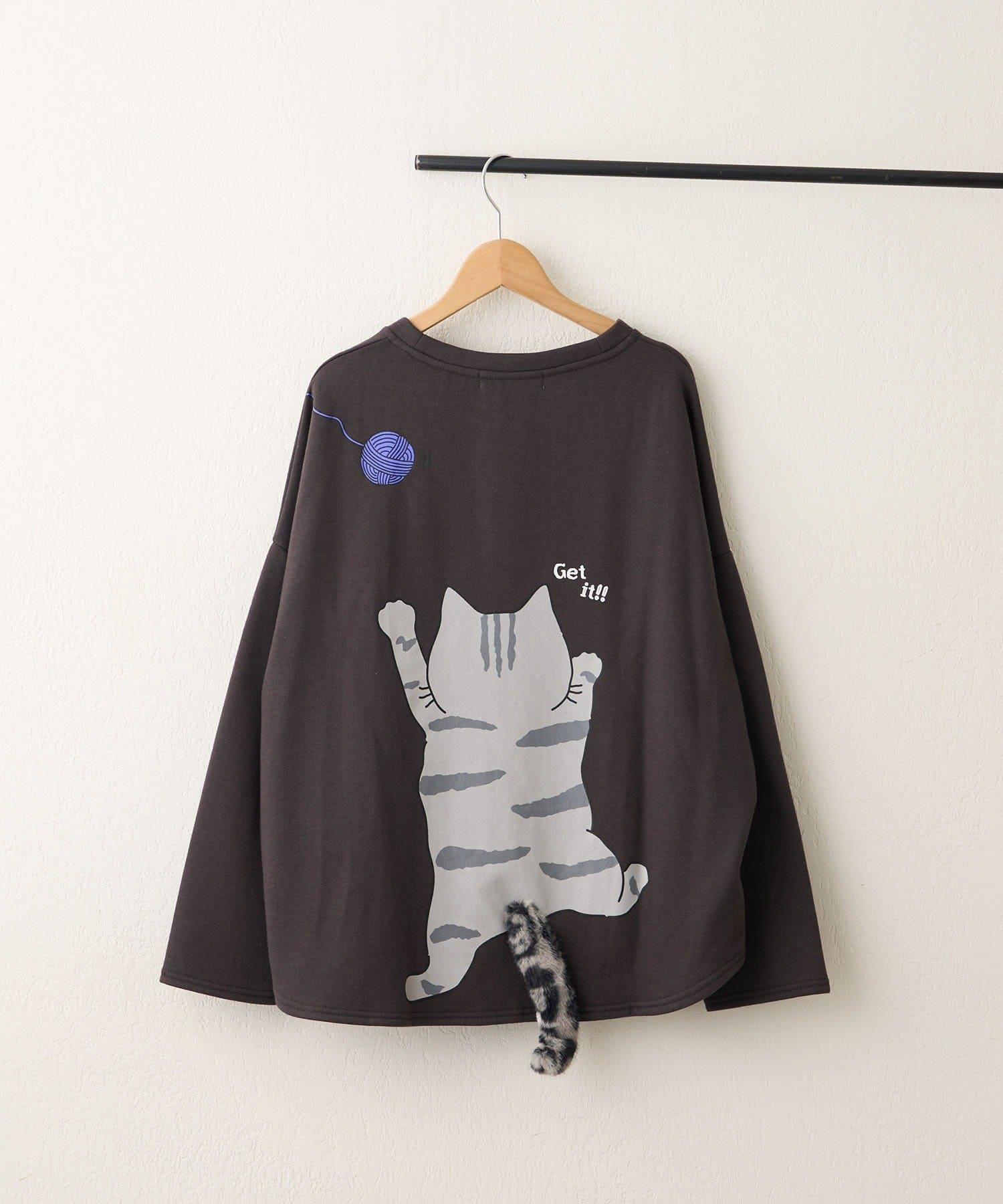 NICE CLAUP / OLIVE des OLIVE OUTLET(ナイスクラップ  / オリーブ デ オリーブ アウトレット) ゆるキャラシリーズスウェットプルオーバー