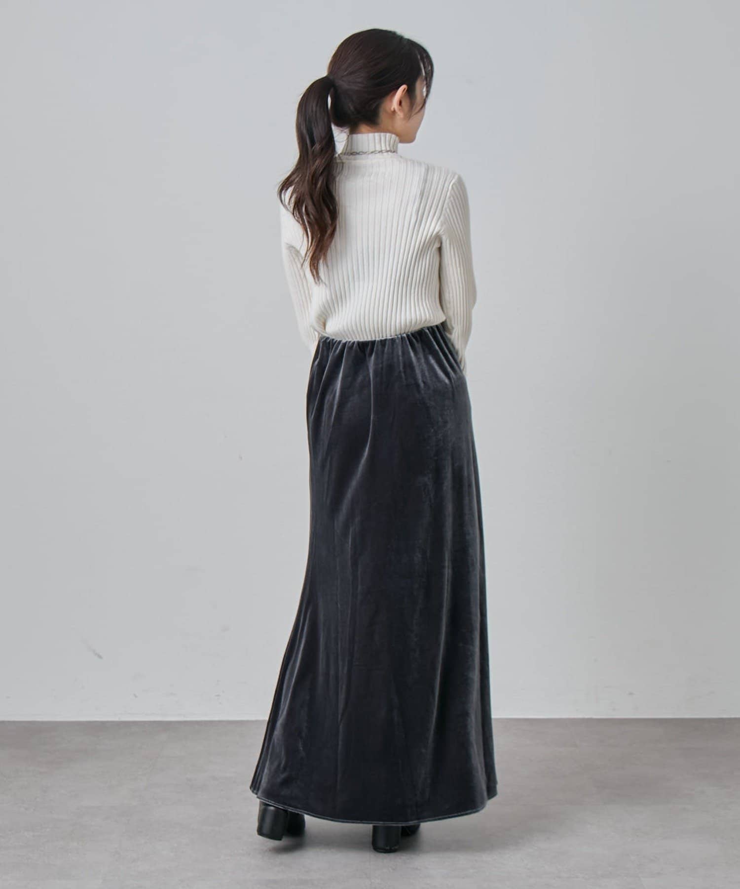 Lui's(ルイス) ベロアマーメイドスカート