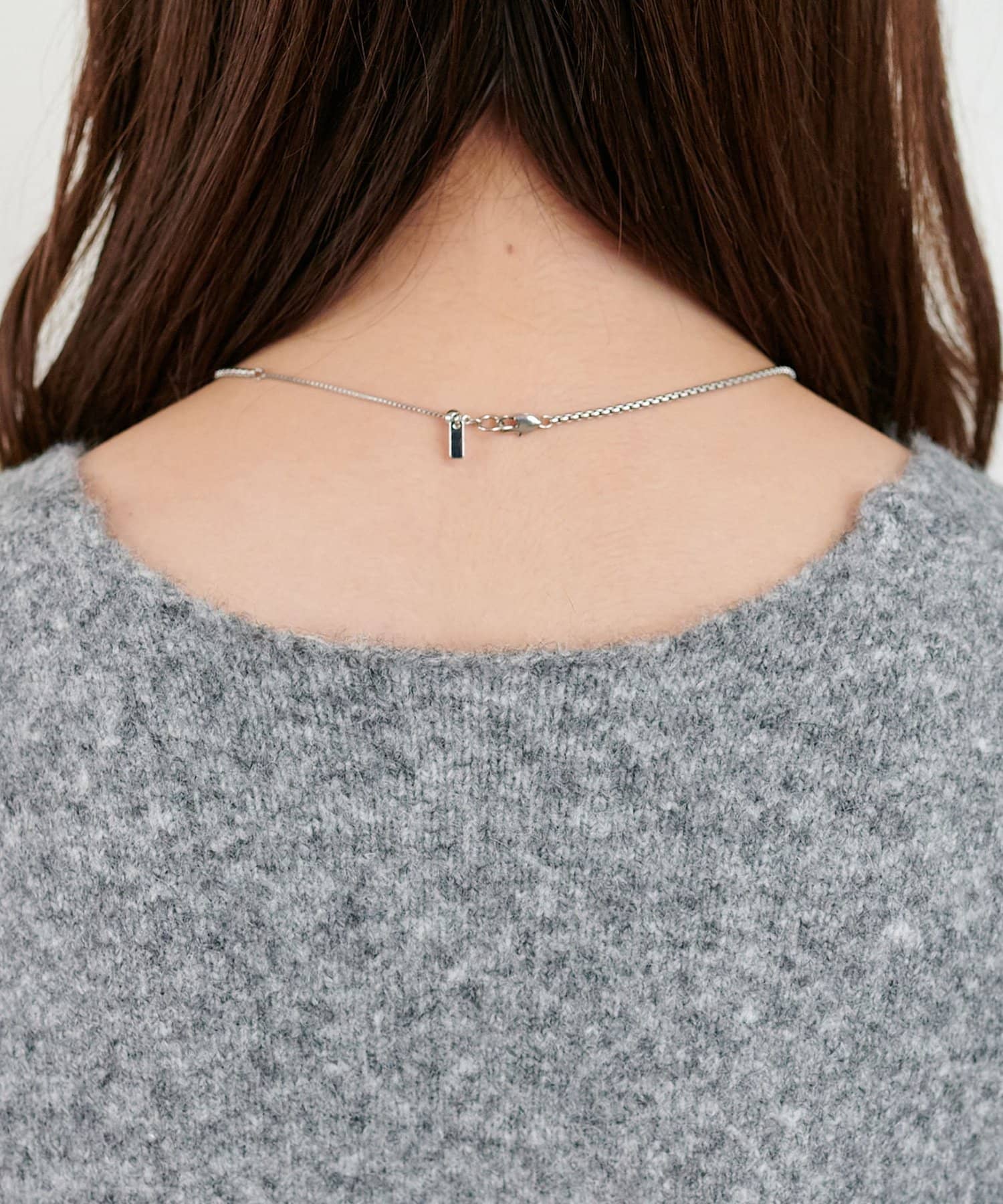 DISCOAT(ディスコート) 【ユニセックス】深Vシャギーニット《WEB限定カラーあり》