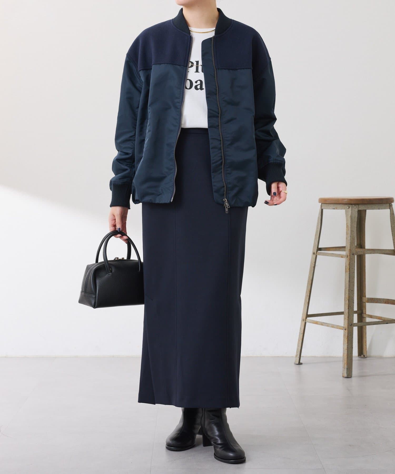 コンビMA-1ブルゾン | COLLAGE GALLARDAGALANTE(コラージュ ガ