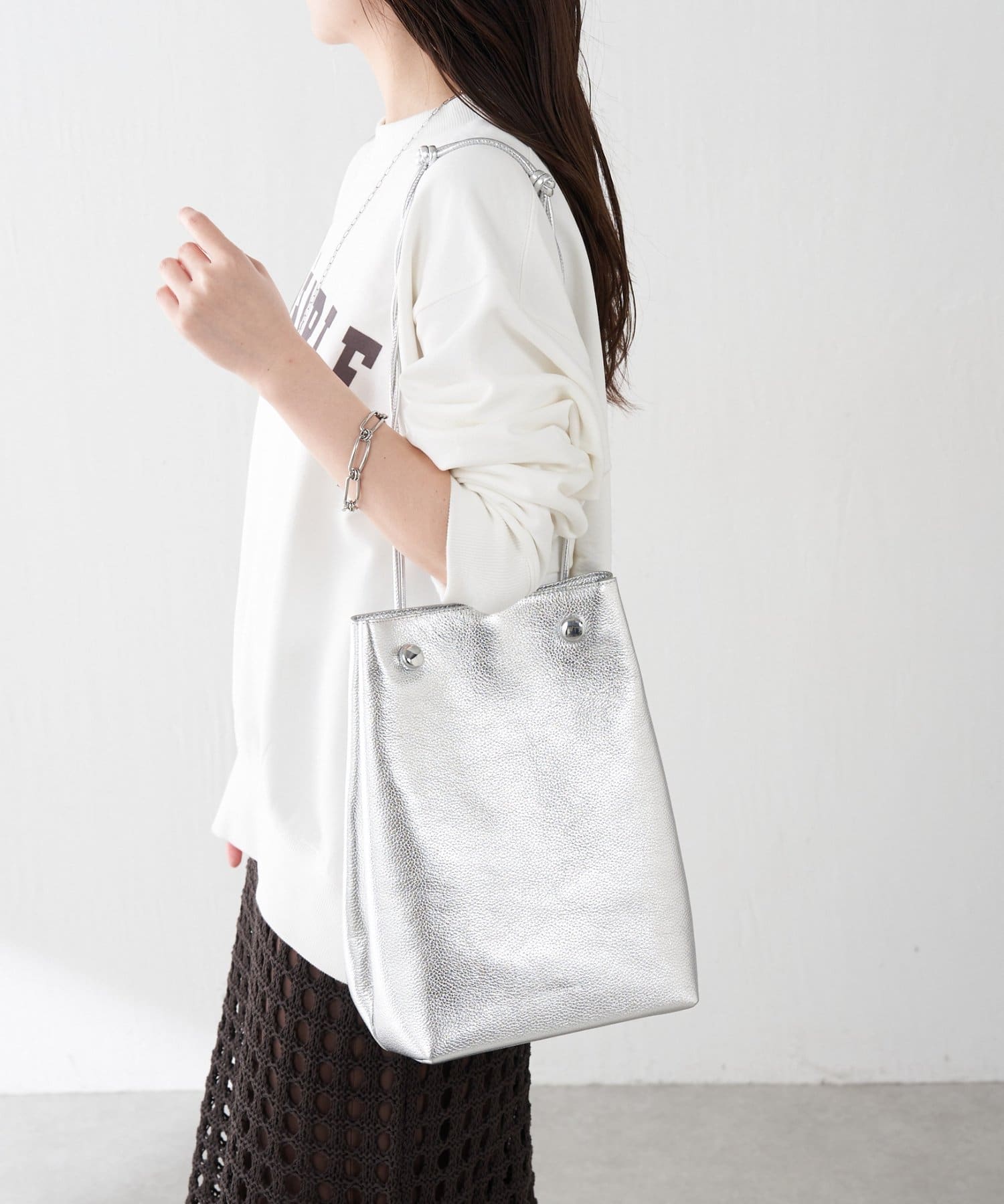 COLLAGE GALLARDAGALANTE(コラージュ ガリャルダガランテ) 【PAPILLONNER/パピヨネ】レクタングルレザーバッグ