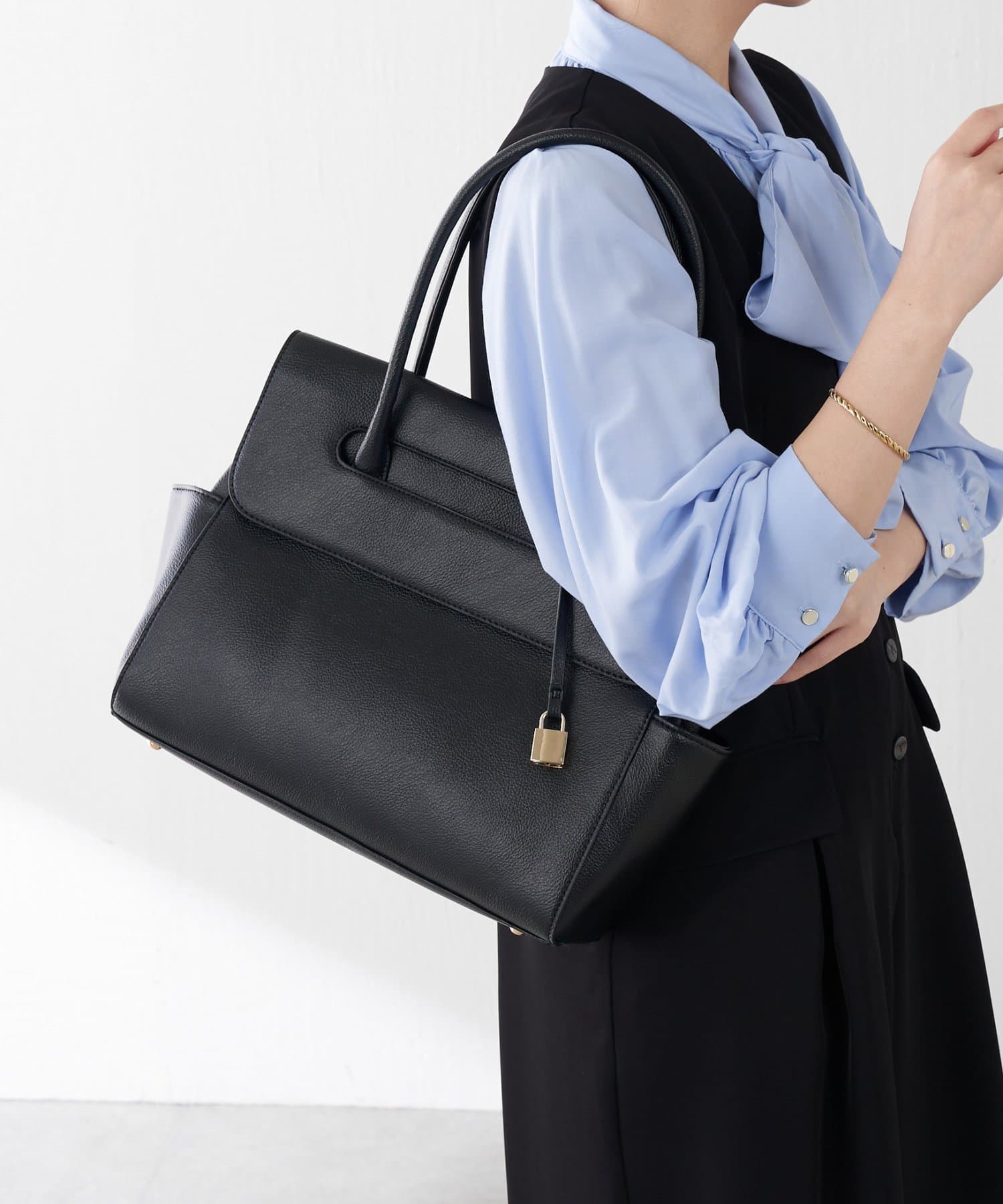 COLLAGE GALLARDAGALANTE(コラージュ ガリャルダガランテ) 【PAPILLONNER/パピヨネ】ベーシックフラップトートバッグ　