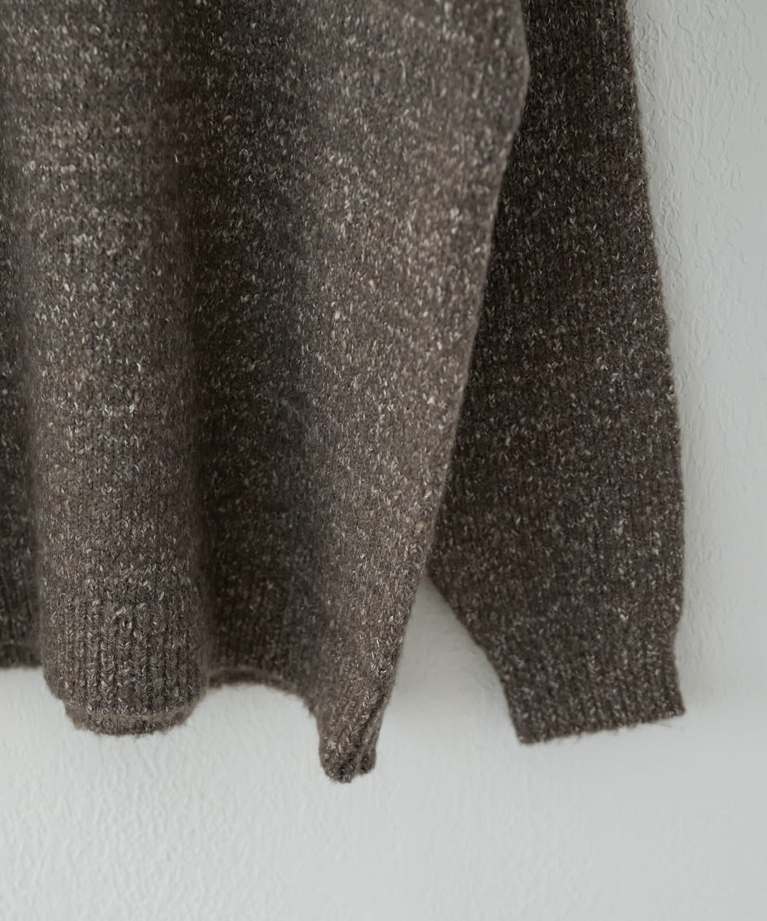 DISCOAT(ディスコート) 【ユニセックス】ミックスヤーンラガーニット