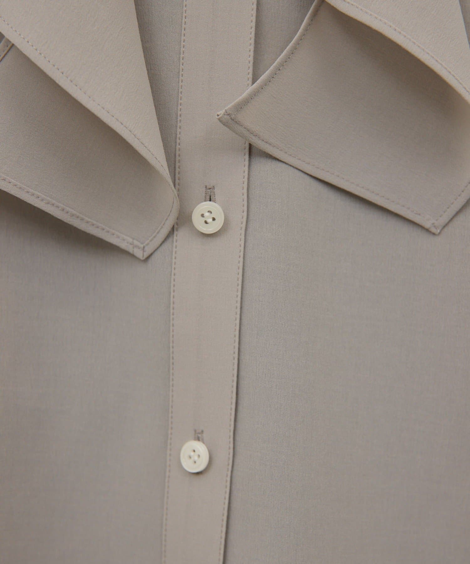 GALLARDAGALANTE(ガリャルダガランテ) ラッフルタイブラウス