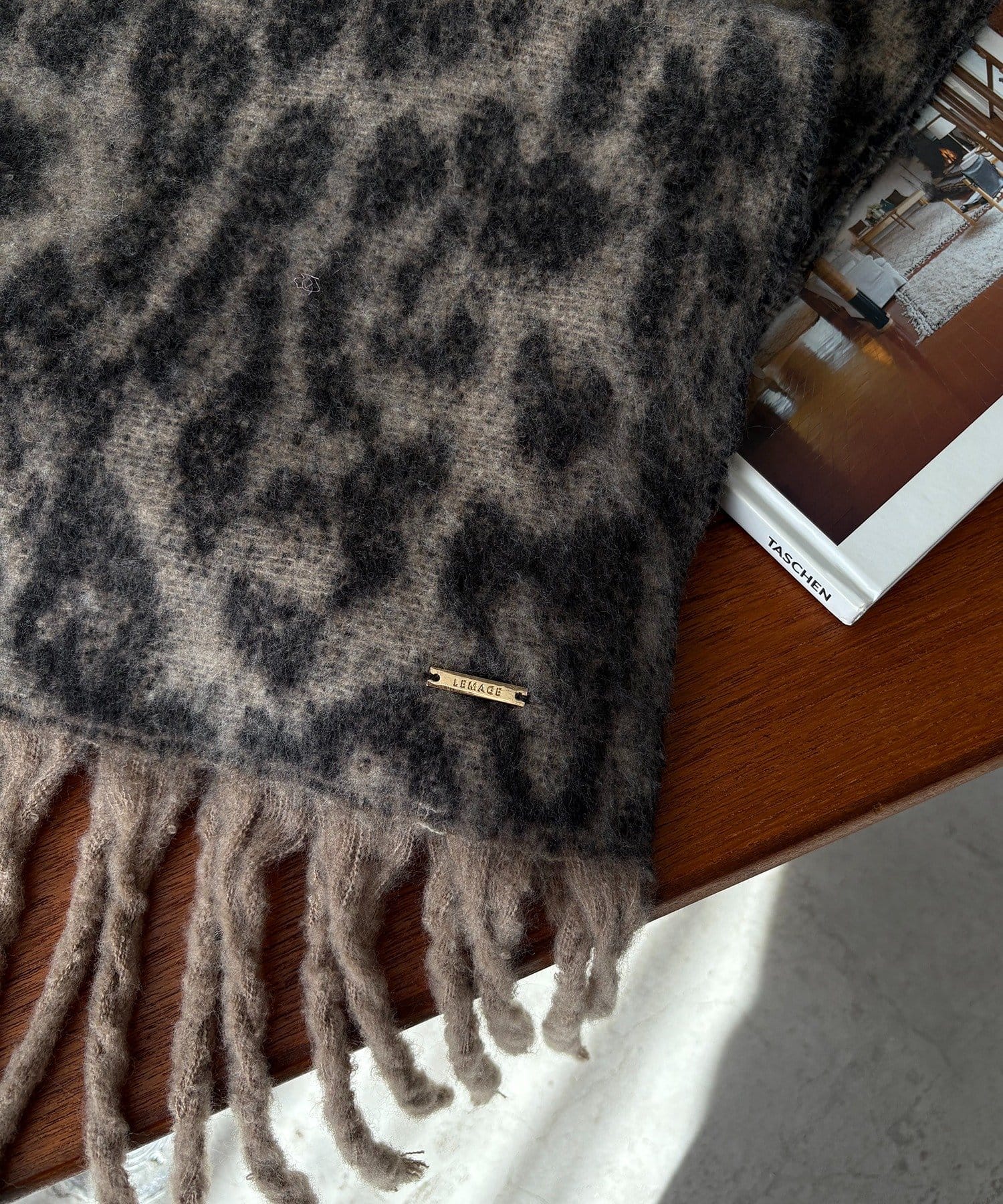 CAPRICIEUX LE'MAGE(カプリシュレマージュ) レオパードマフラー