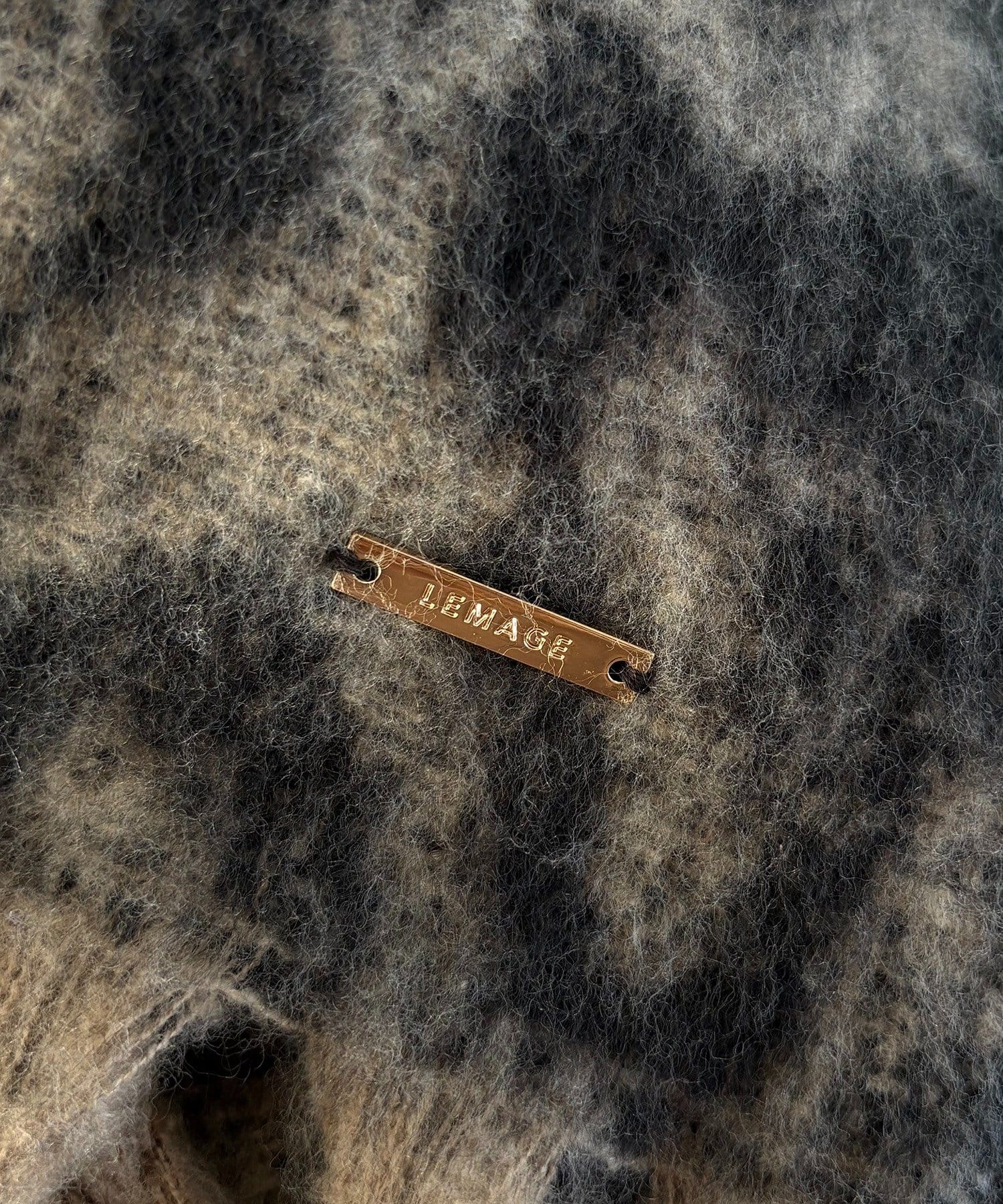 CAPRICIEUX LE'MAGE(カプリシュレマージュ) レオパードマフラー