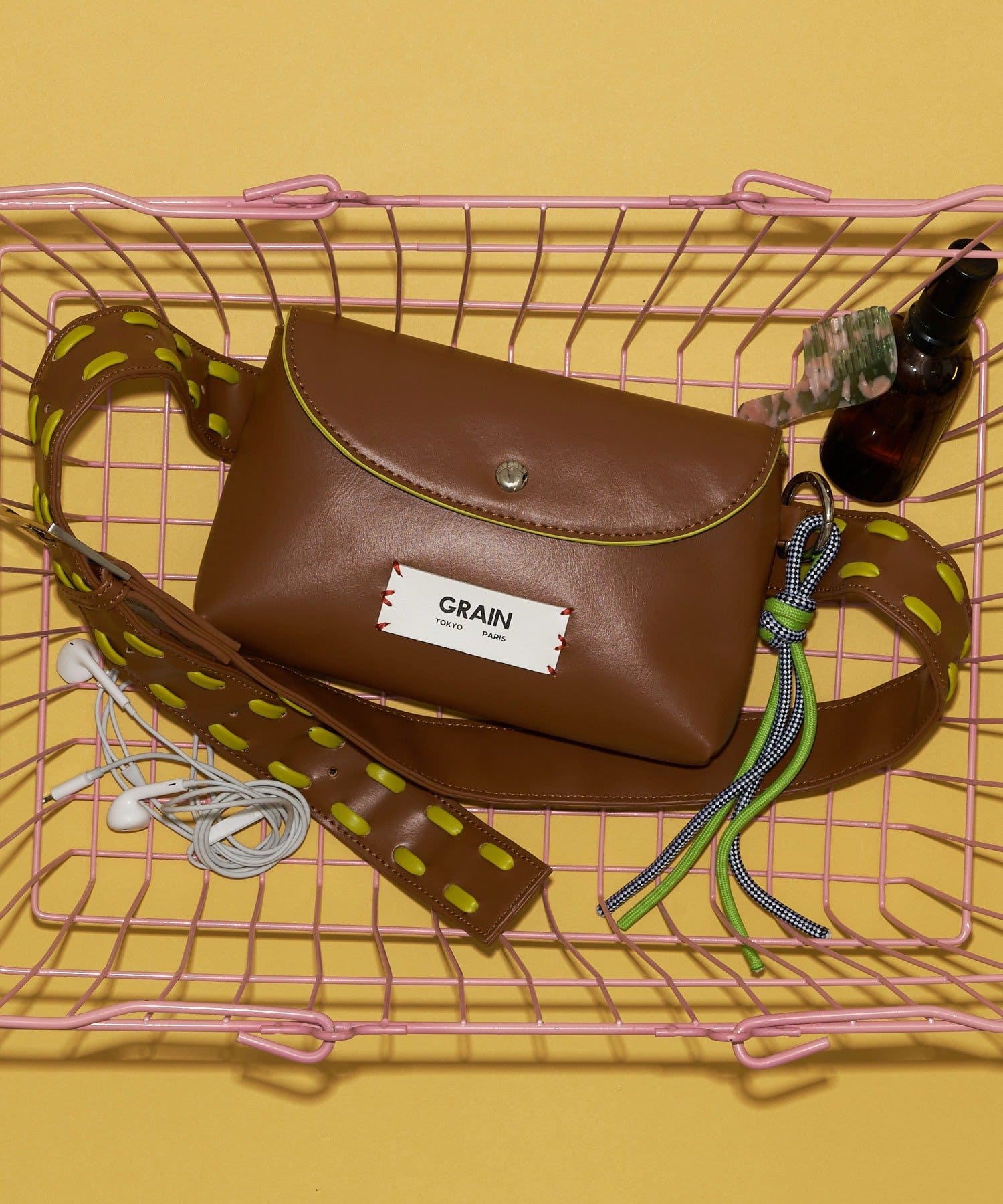 CIAOPANIC(チャオパニック) 【GRAIN/グレイン】フラップポーチベルト