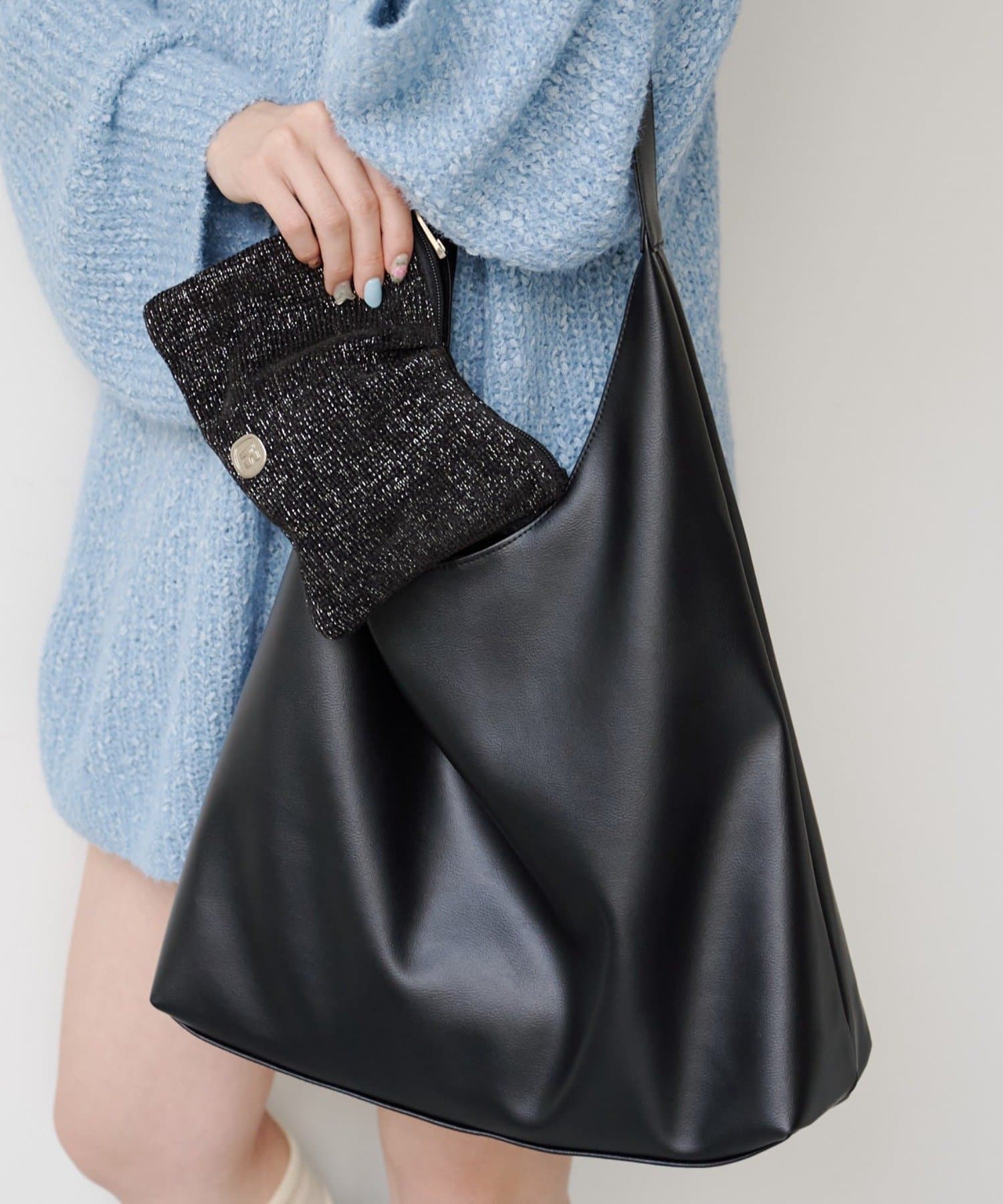 Kastane(カスタネ) 【スウェード&レザー】コスメポーチ/マルチバッグSET