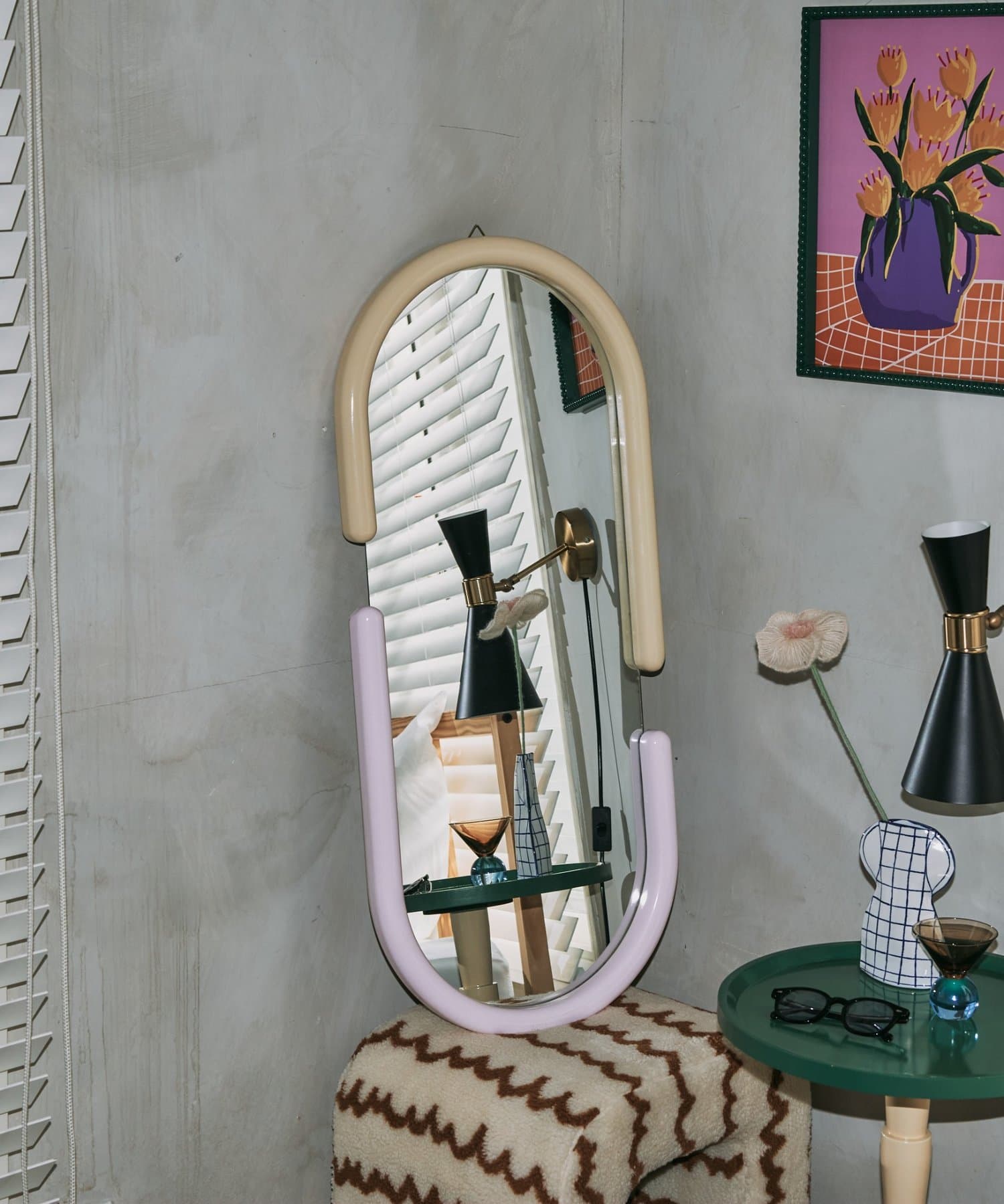 BIRTHDAY BAR(バースデイバー) 【SAHIR サヒール】Half-length mirror ハーフミラー