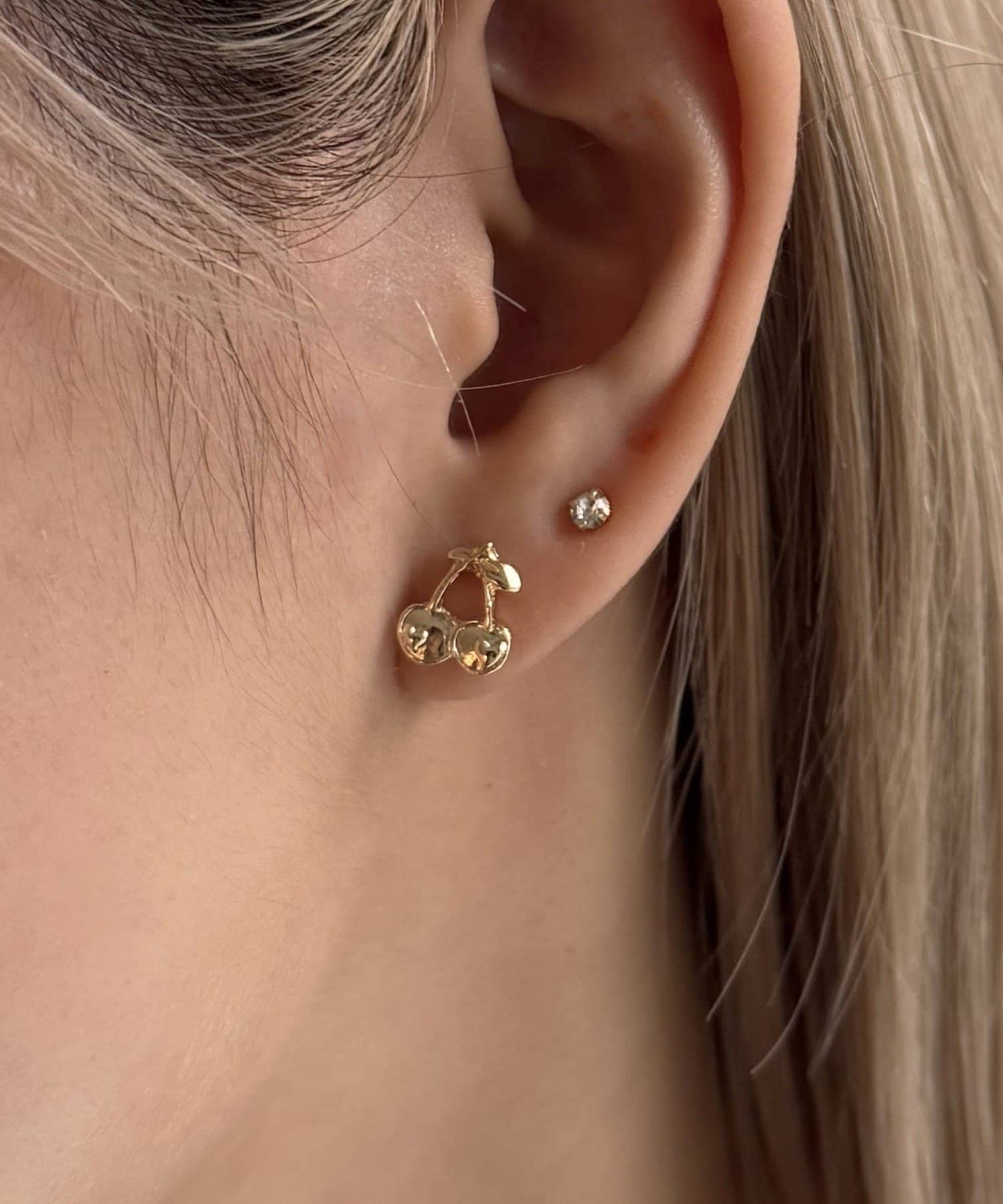 Lattice(ラティス) チェリーピアスセット(4P)