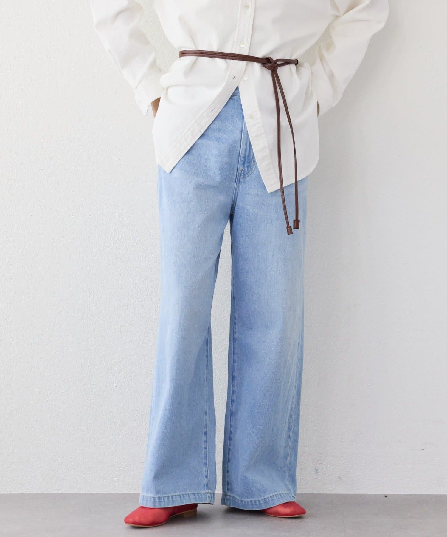 RIVE DROITE(リヴドロワ) 予約【RIMH（リムエイチ）】クリーンワイドデニム/1月下旬お届け予定