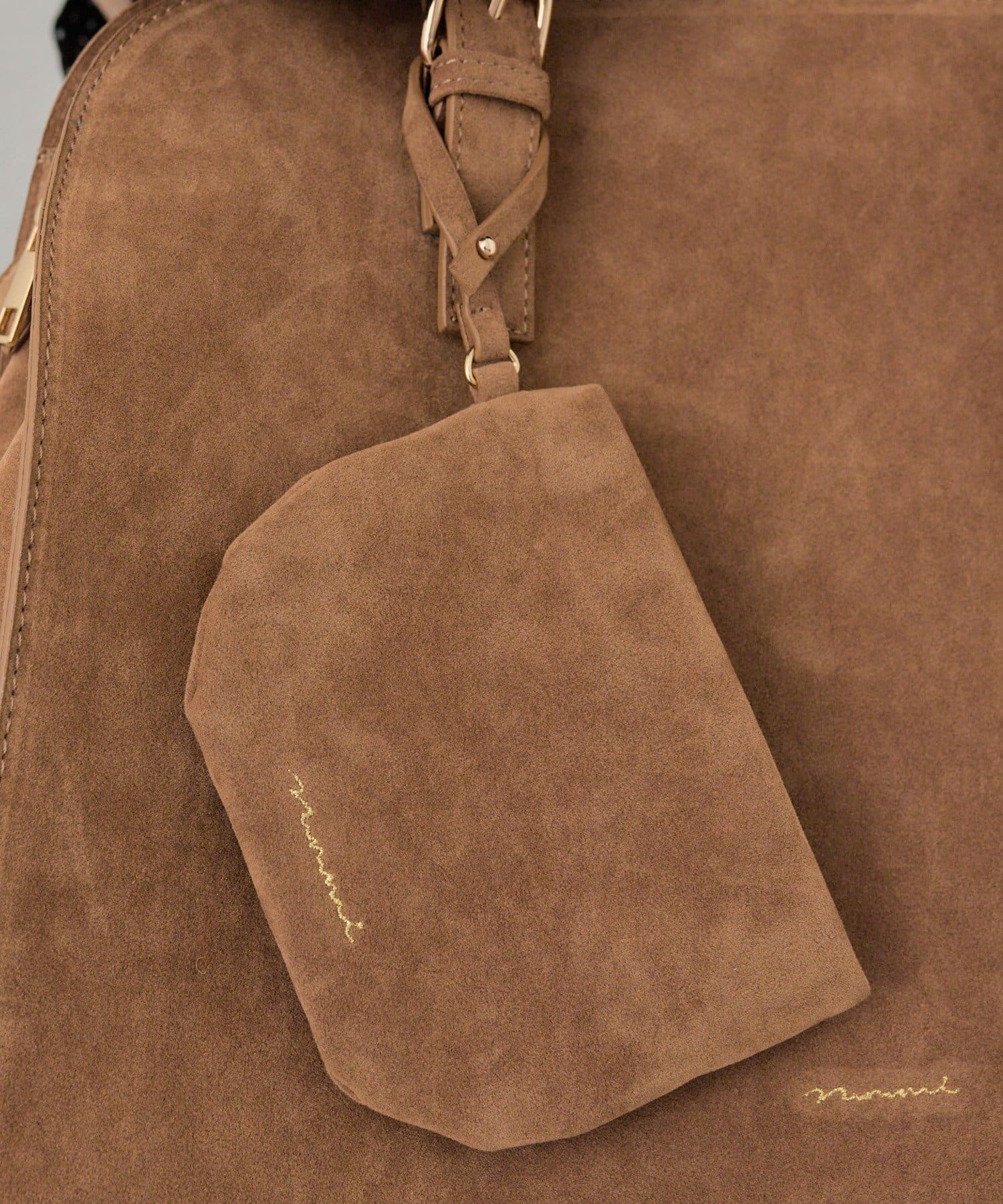 mystic(ミスティック) 《新色ベージュ/ブラウン2  2.12(THU)予約スタート！》【@sktnnm企画】ステッチラインボストンBAG