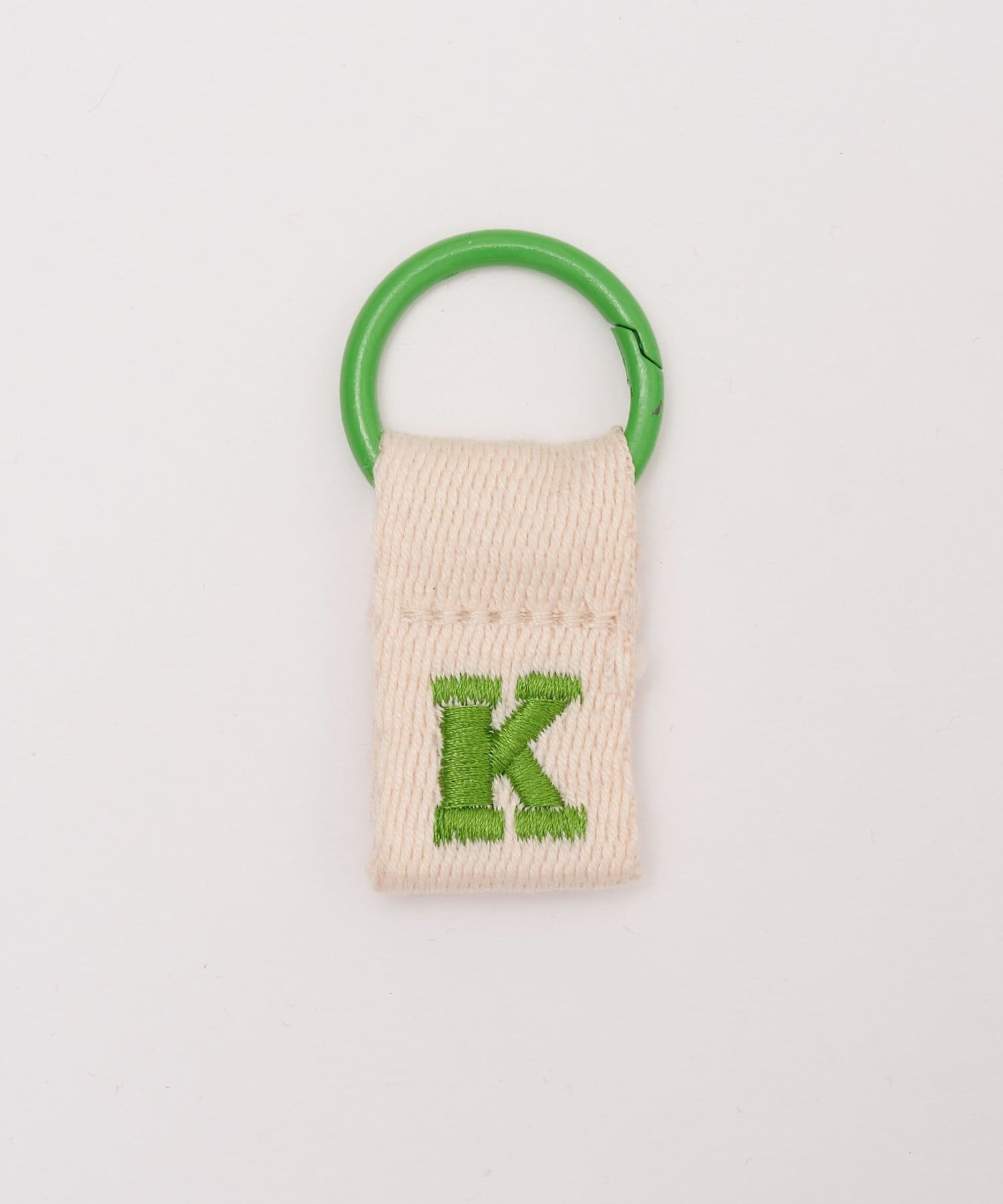 DISCOAT(ディスコート) 【推し活対応◎】刺繍イニシャルタグチャーム