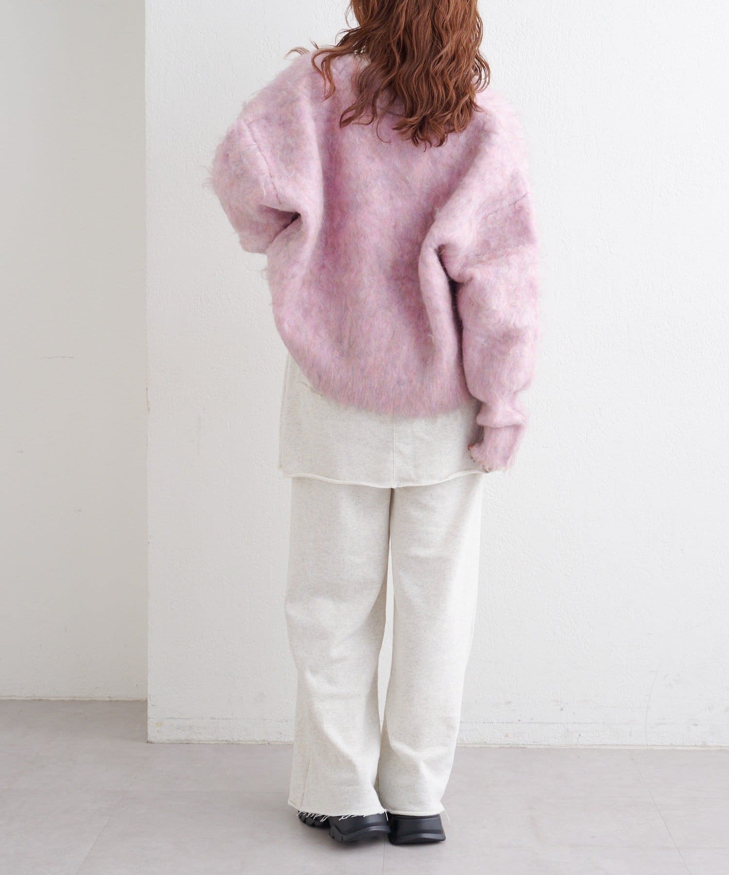 w closet(ダブルクローゼット) スウェットロゴスカパン