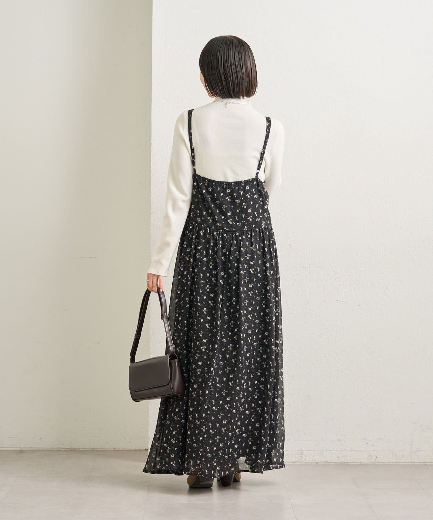 mystic(ミスティック) 【SETアイテム！お気に入り多数♡】シアーキャミSETワンピース