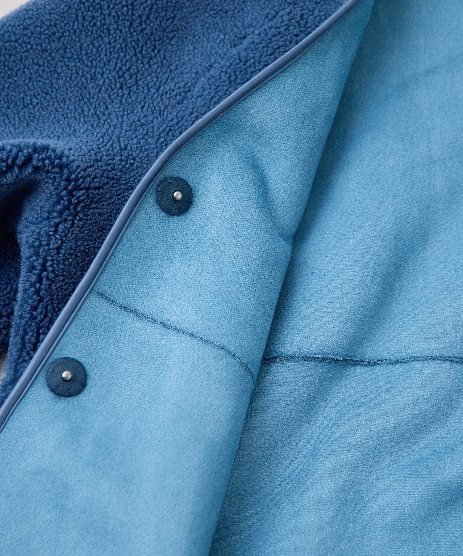 ear PAPILLONNER(イア パピヨネ) 《ノーカラー》ボアロングコート【SUM1 STYLE(スミスタイル)】