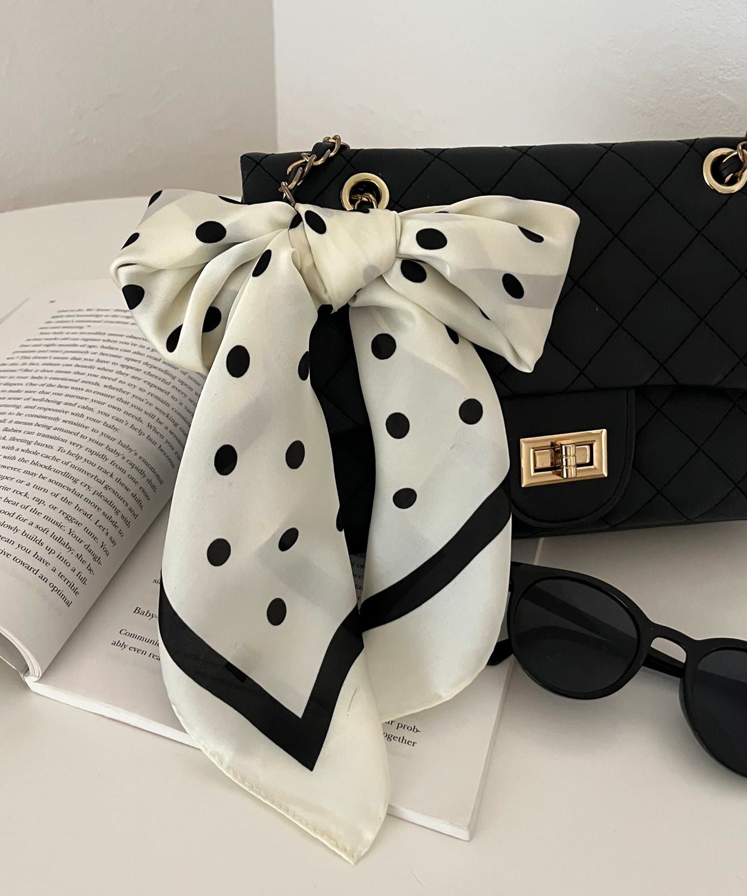 prose verse(プロズヴェール) ドットスカーフ