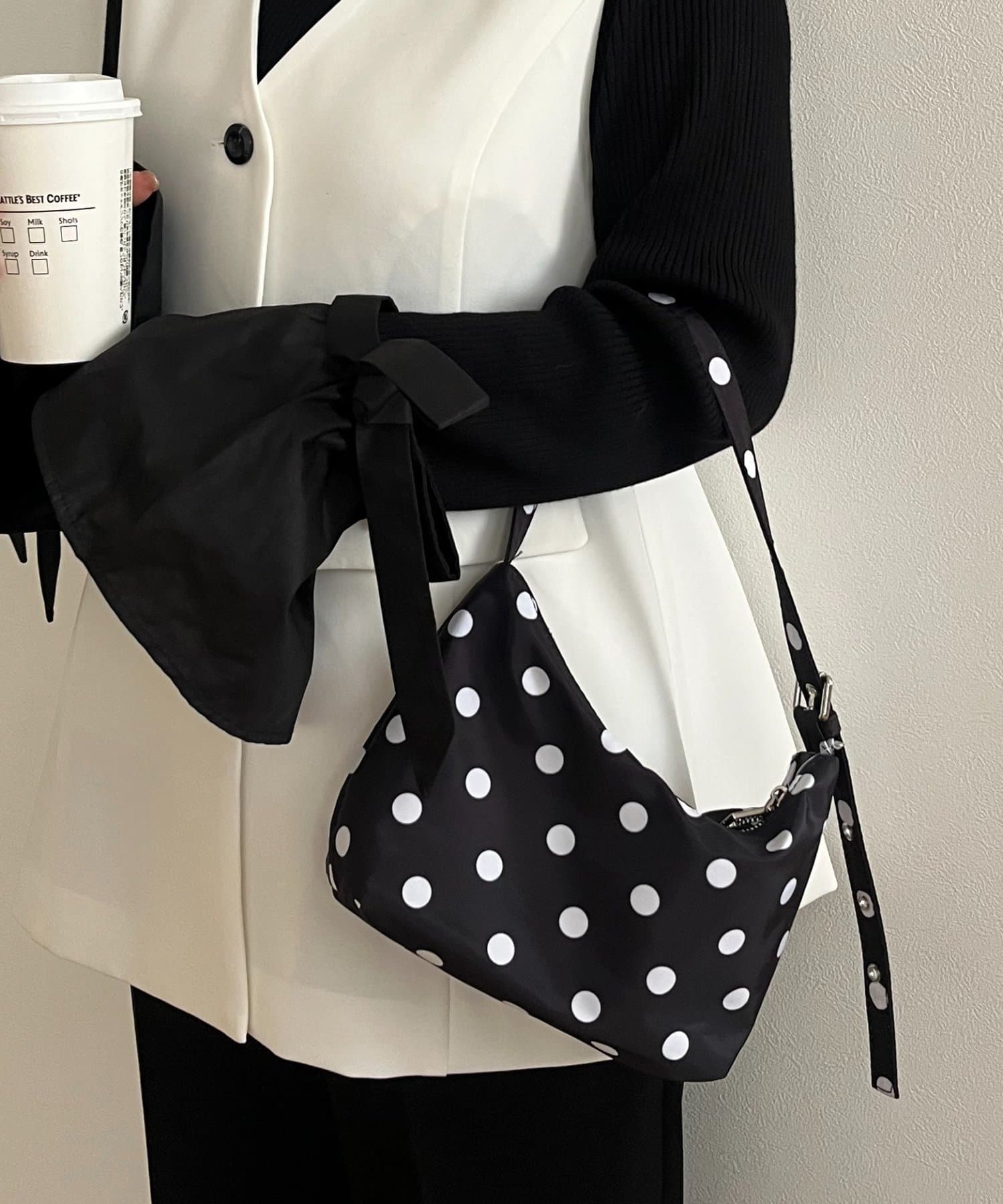 prose verse(プロズヴェール) ドットミニバッグ