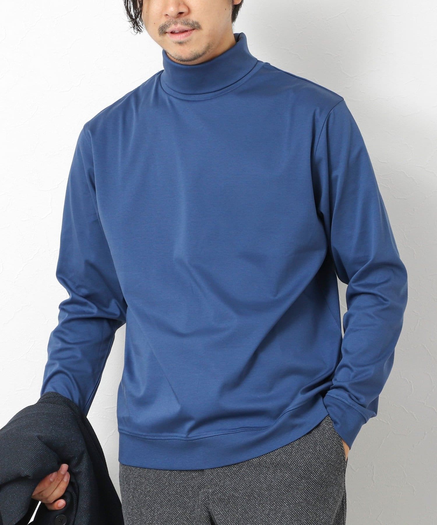 NOLLEY'S(ノーリーズ) 《ビジカジ対応》シルケットスムースドレスL/S TN Tシャツ