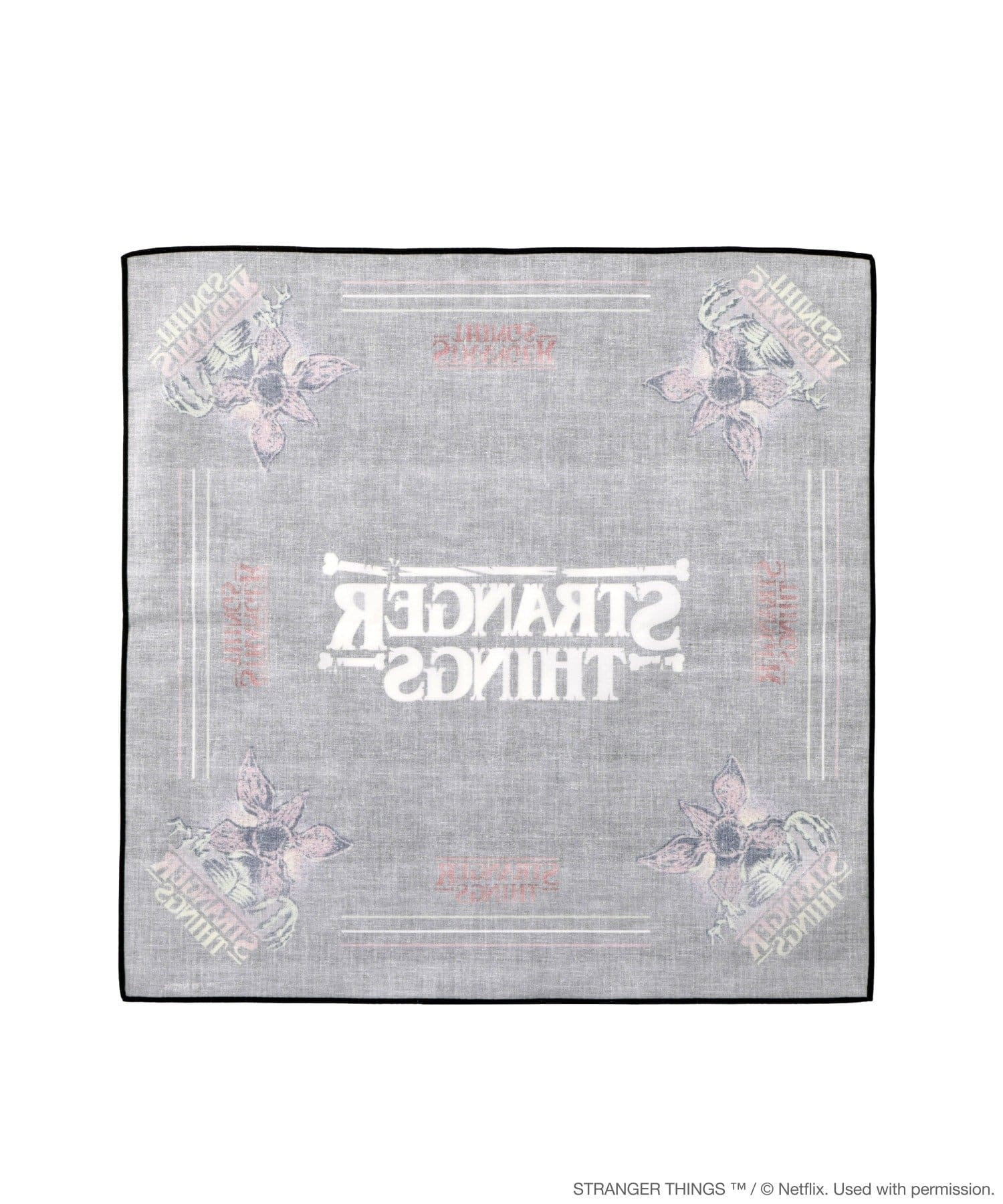 3COINS(スリーコインズ) ハンカチ／STRANGER THINGS