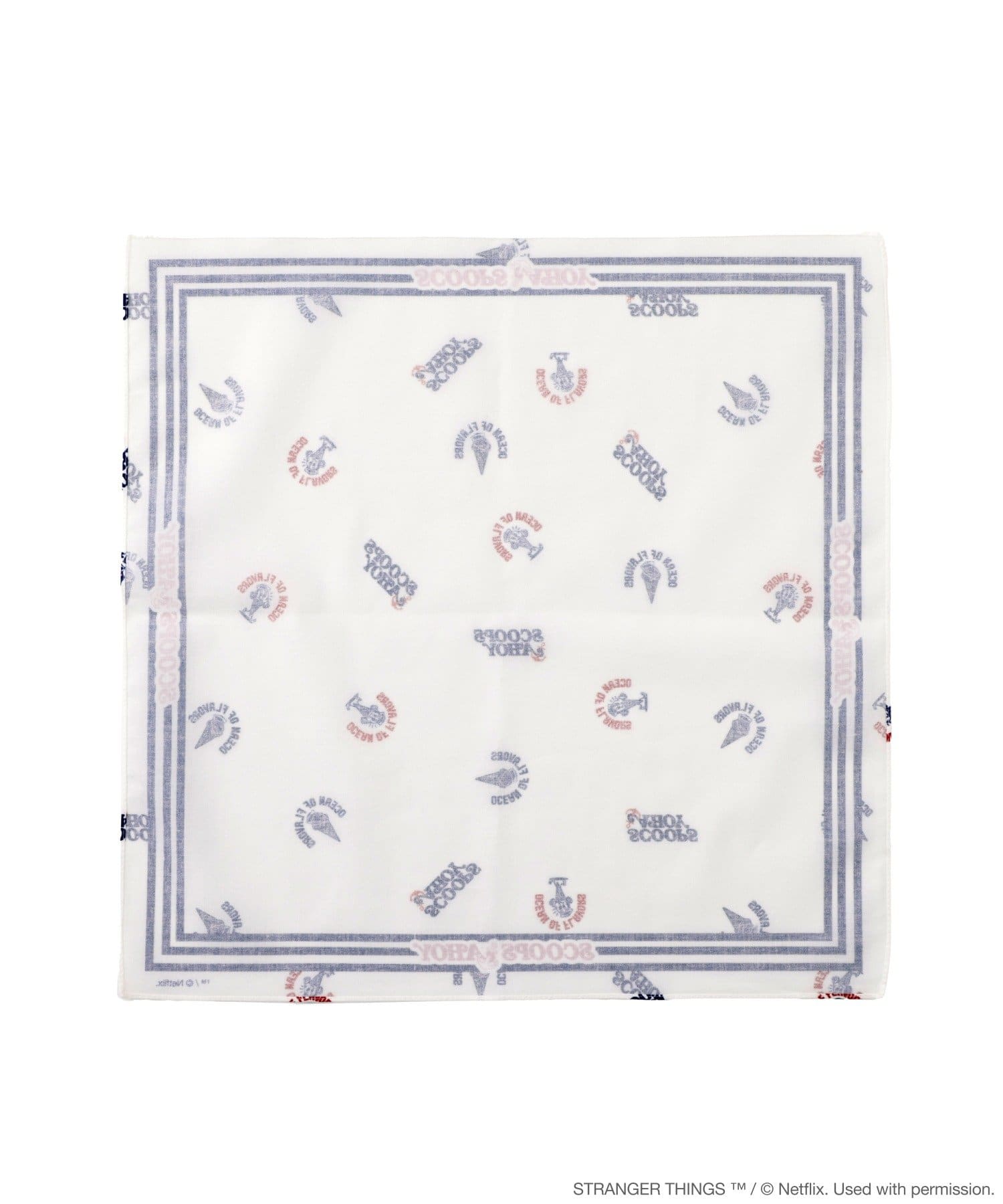 3COINS(スリーコインズ) ハンカチ／STRANGER THINGS