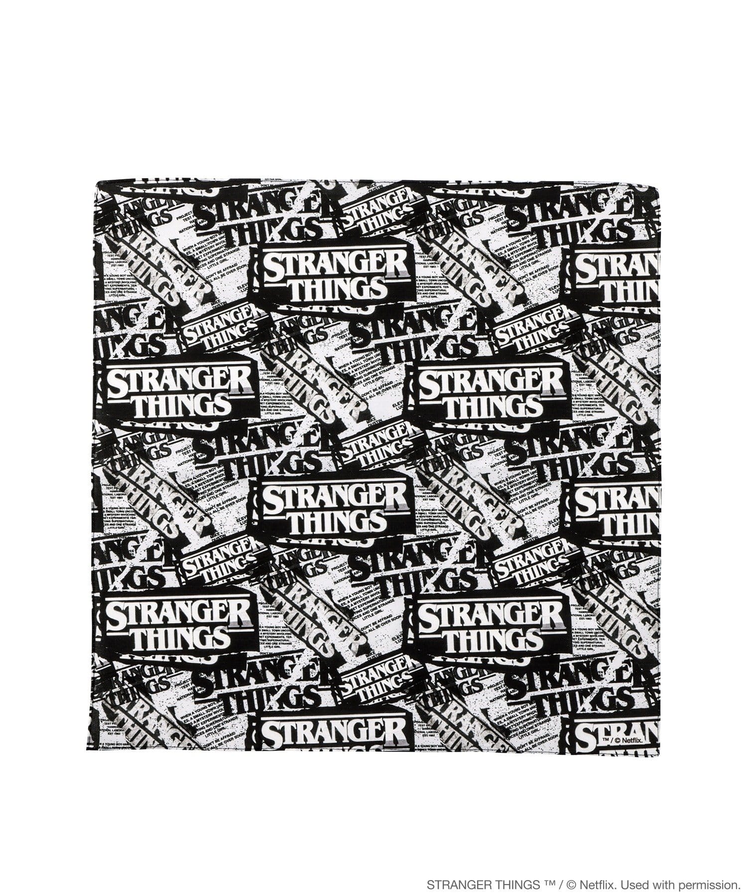 3COINS(スリーコインズ) ハンカチ／STRANGER THINGS